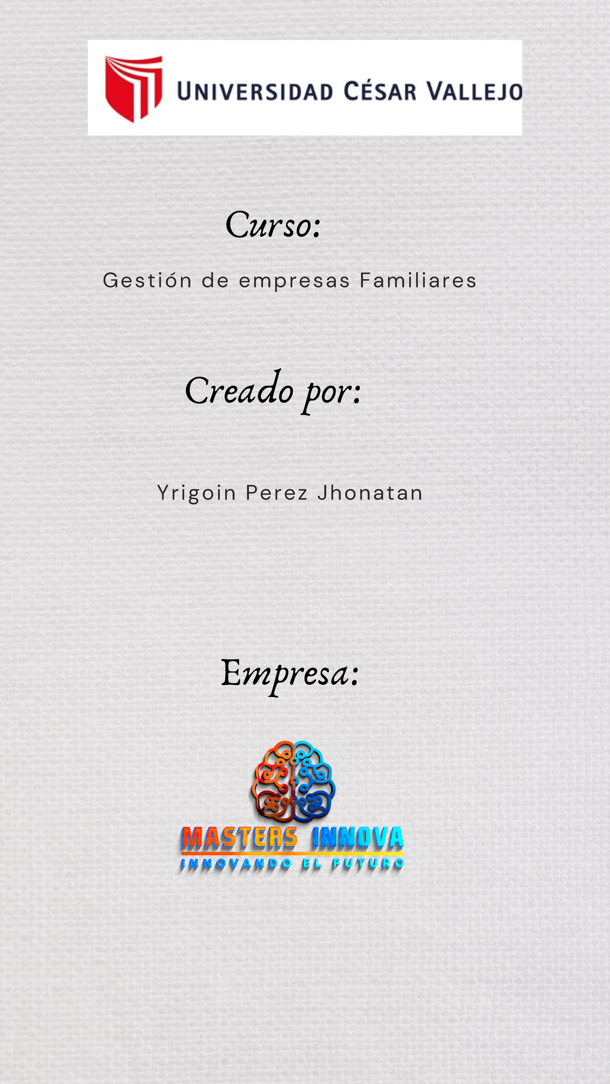 Etapas de la empresa familiar - Y r i g o i n P e r e z J h o n a t a n ...