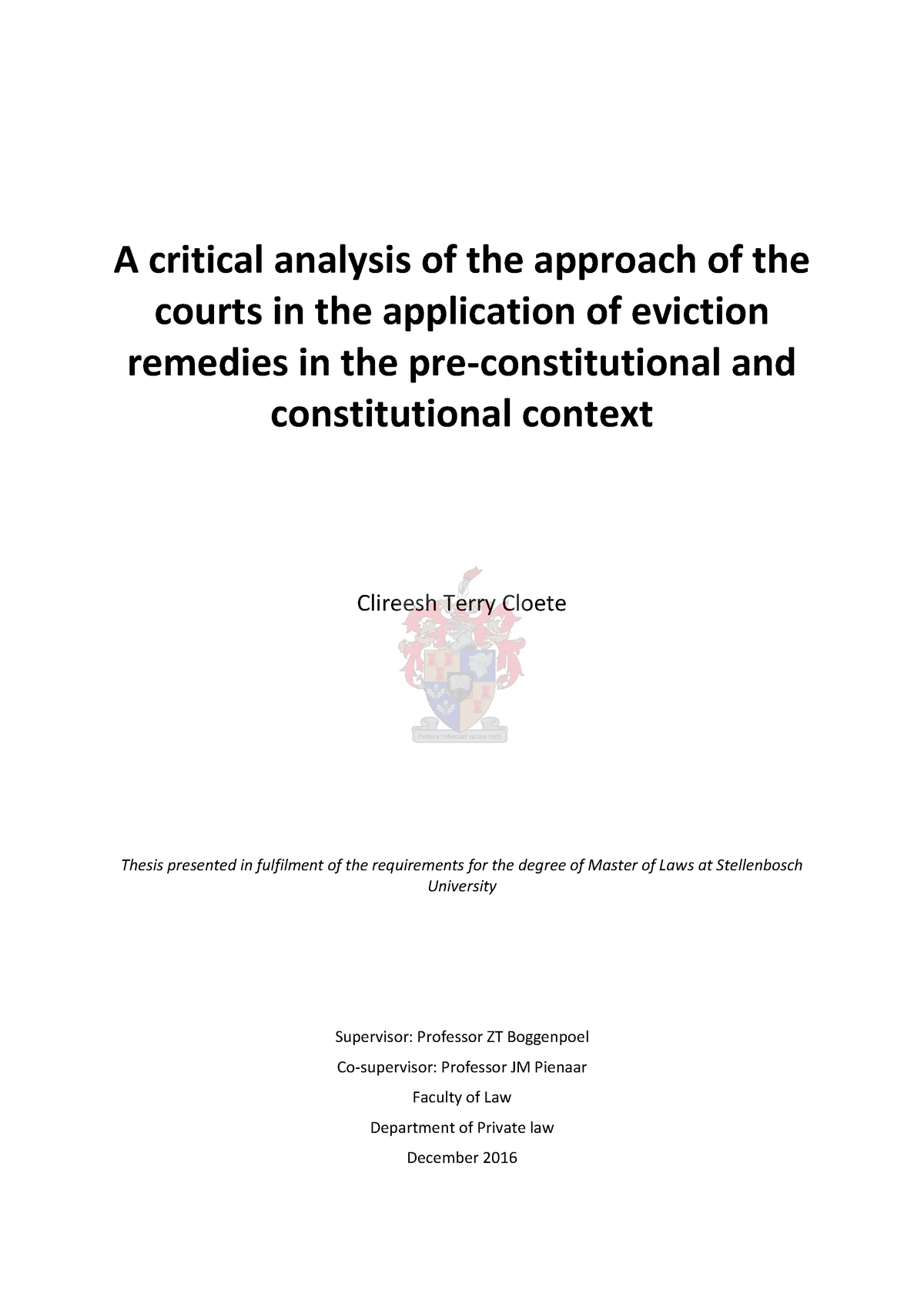 A Critical Analysis Of The Approach Of T - A Critical Analysis Of The ...