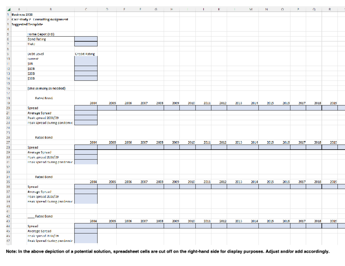 Case Study 2 - suggested template - Financial accounting 1 - Studocu