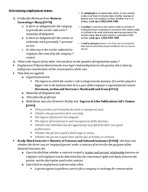 Employment 9 - EMPLOYMENT LAW AND PRACTICE Unit 9 Guide Varying Terms ...