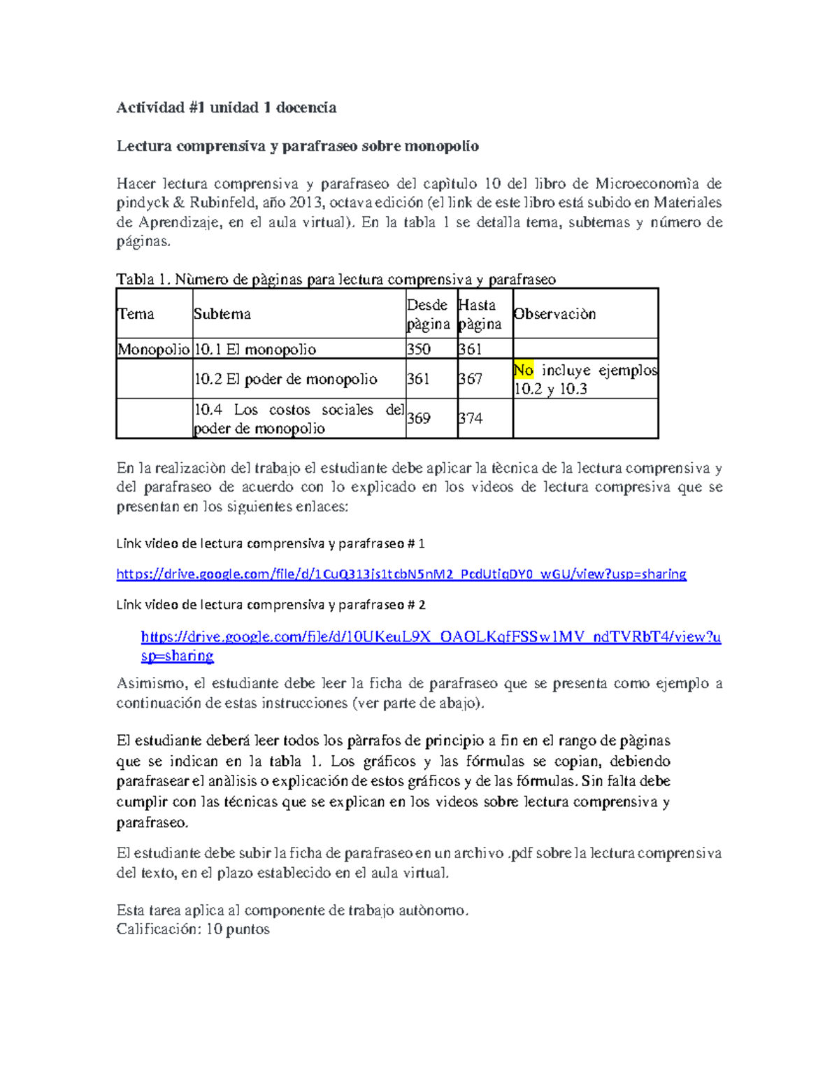 Actividad #1 Trabajo Autònomo (unidad 1) - Actividad # 1 Unidad 1 ...