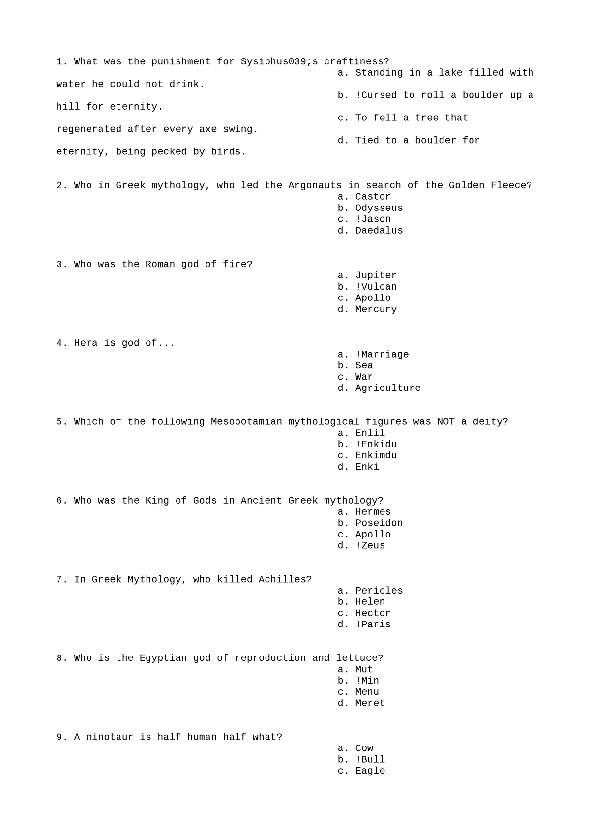 Grat doc 9 - Wjwje - What was the punishment for Sysiphus039;s ...