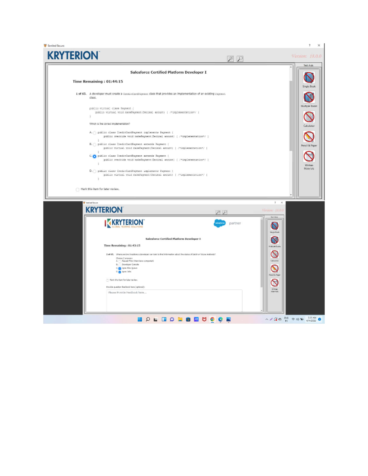 PD1 SP22 SET1 - Thi DEV 1 Salesforce - Hệ Thống Thông Tin - Studocu
