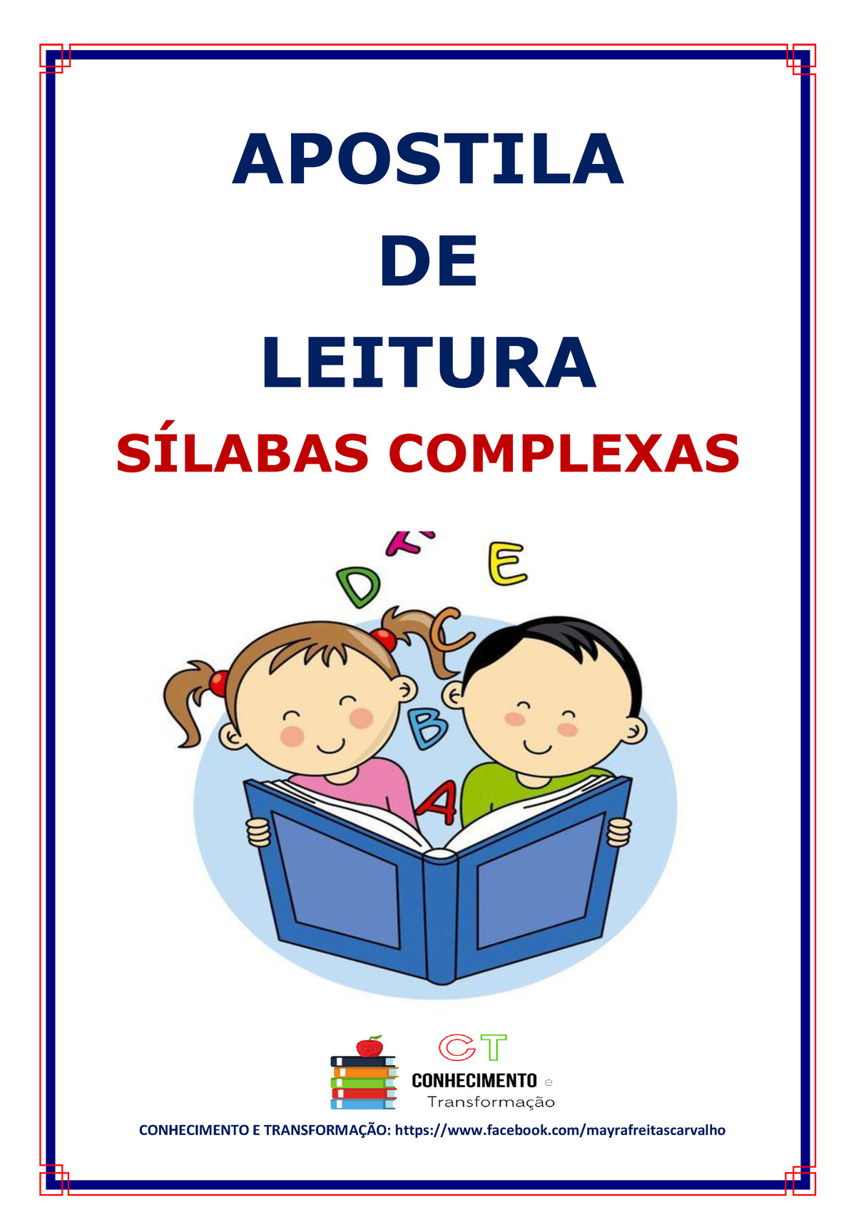 Apostila DE Leitura Sílabas Complexas - Metodologia Científica ...