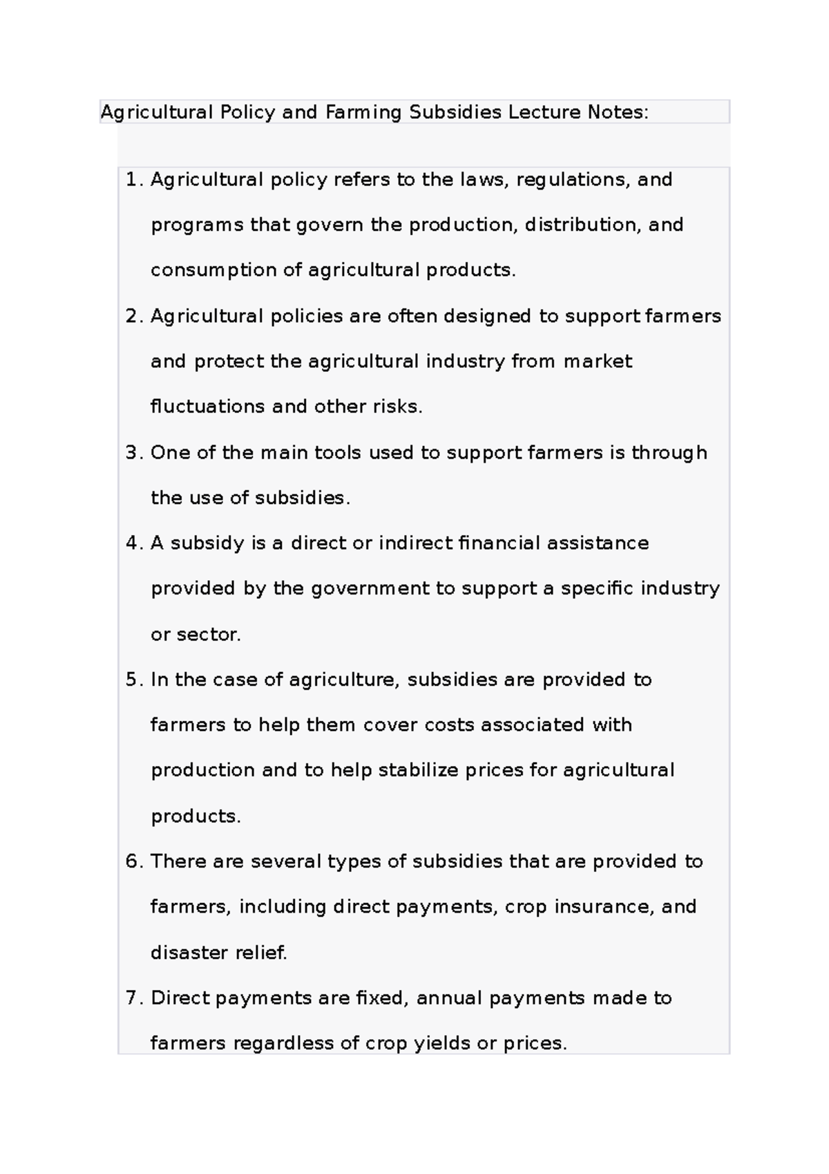 agricultural-policy-and-farming-subsidies-lecture-notes-agricultural