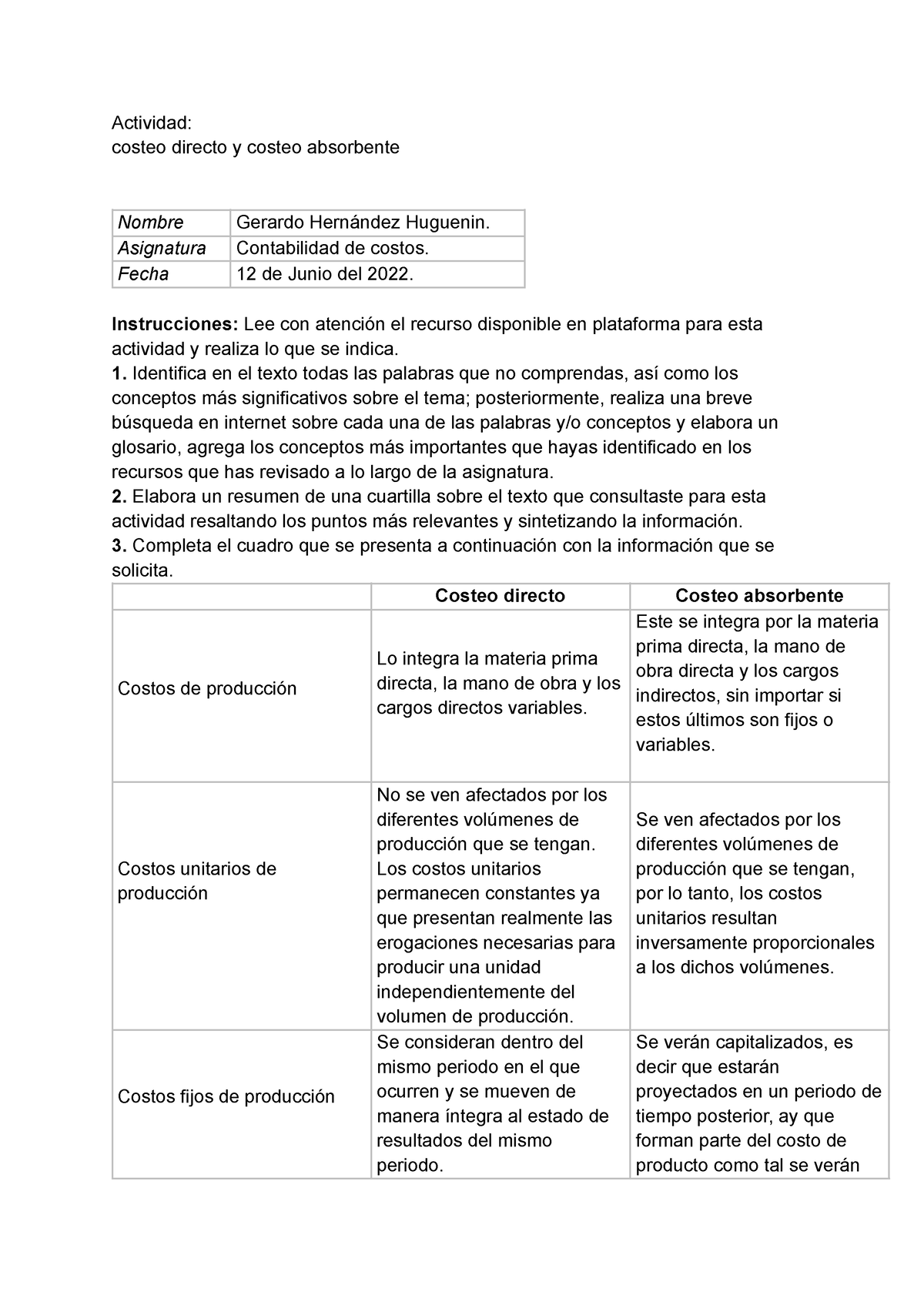 Actividad 8 Cuadro Comparativo Actividad Costeo Direc 2778