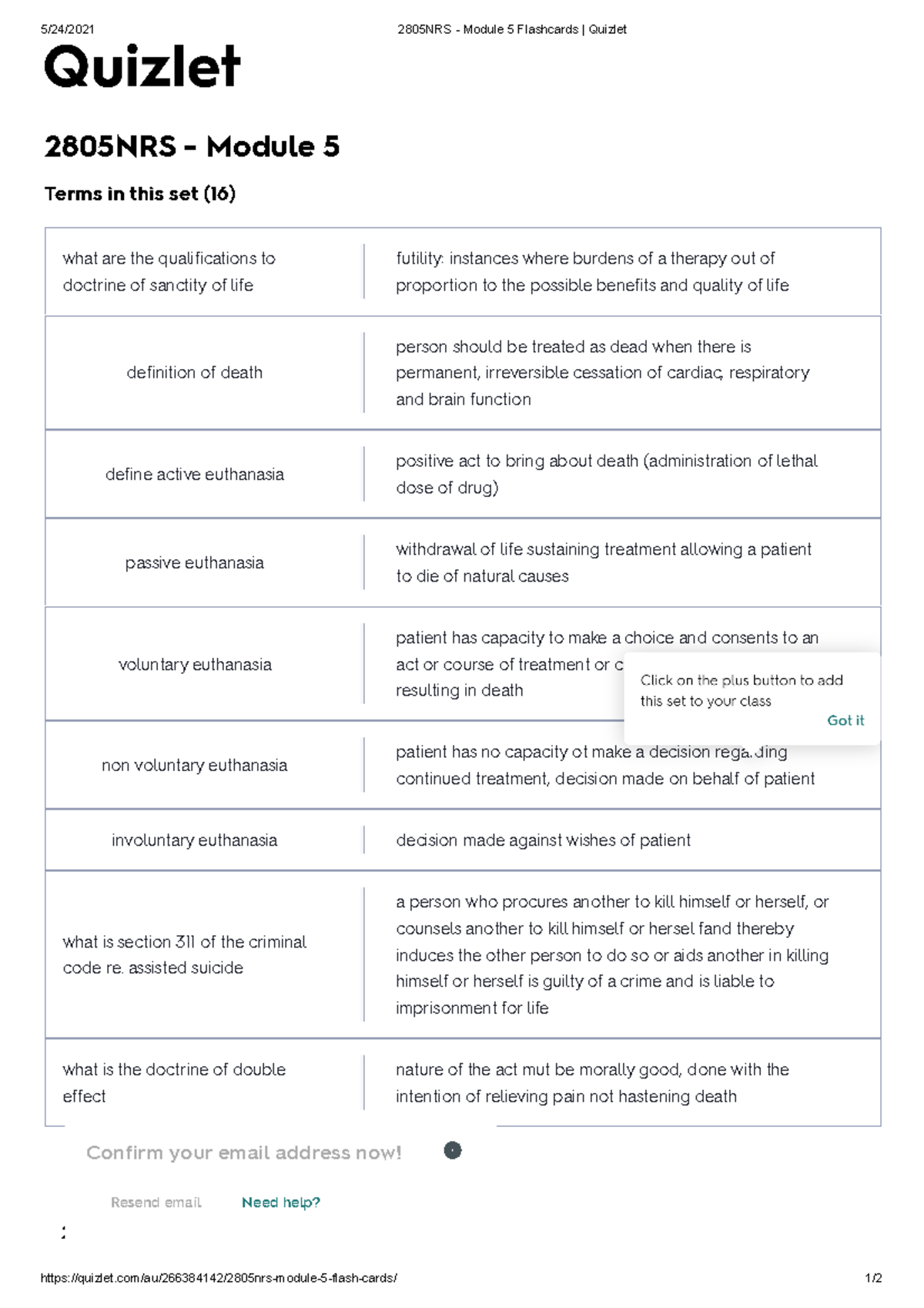 quizlet spotlight 5 module 5a