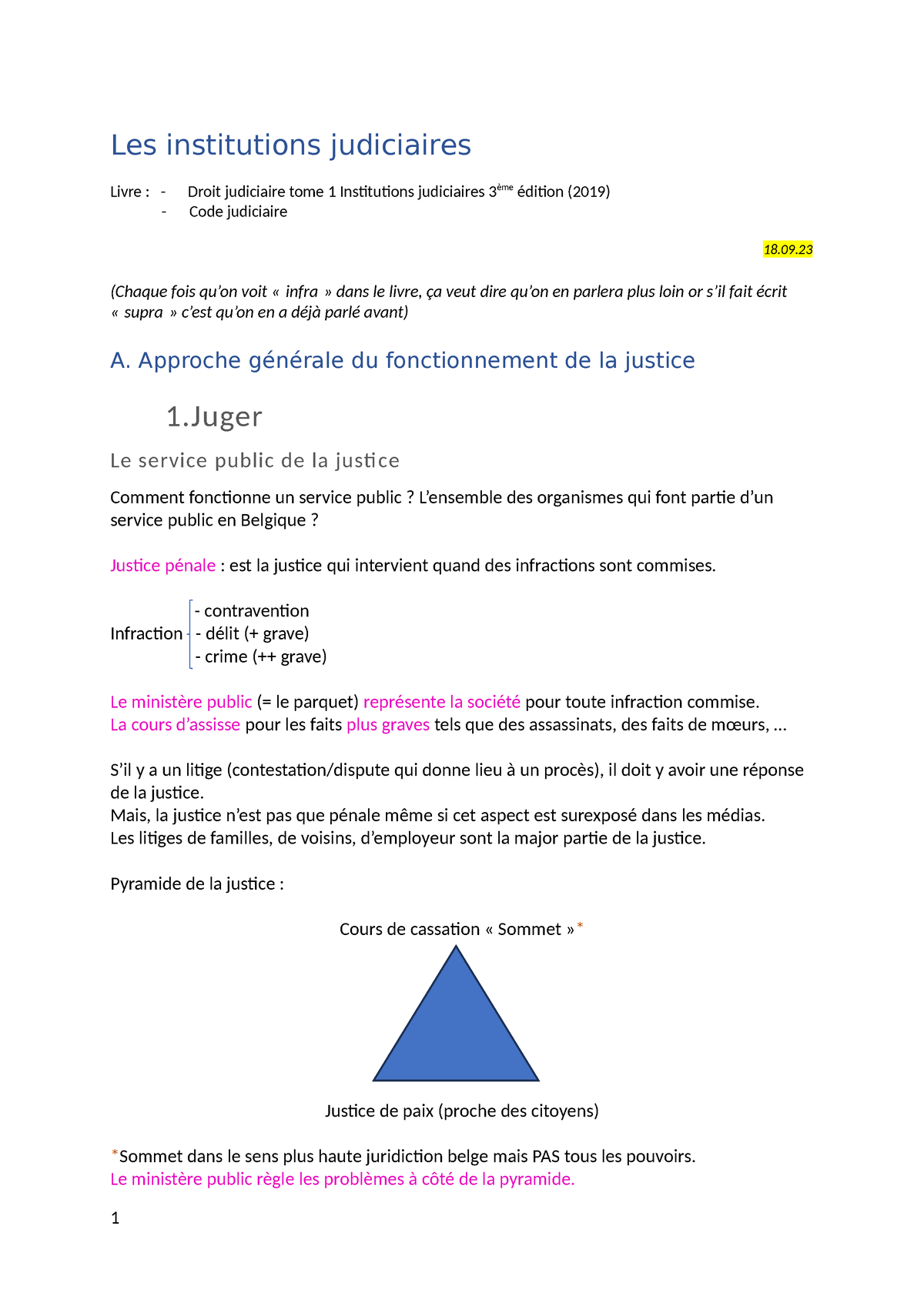 Institutions Judicaires Livre I - Les Institutions Judiciaires Livre ...