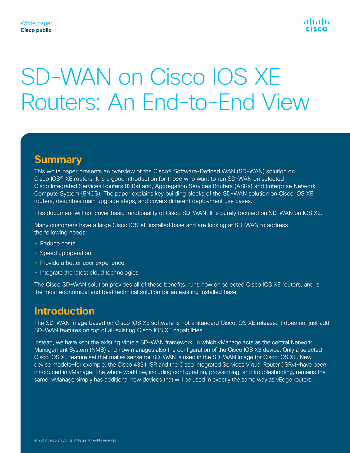 what is cisco ios xe