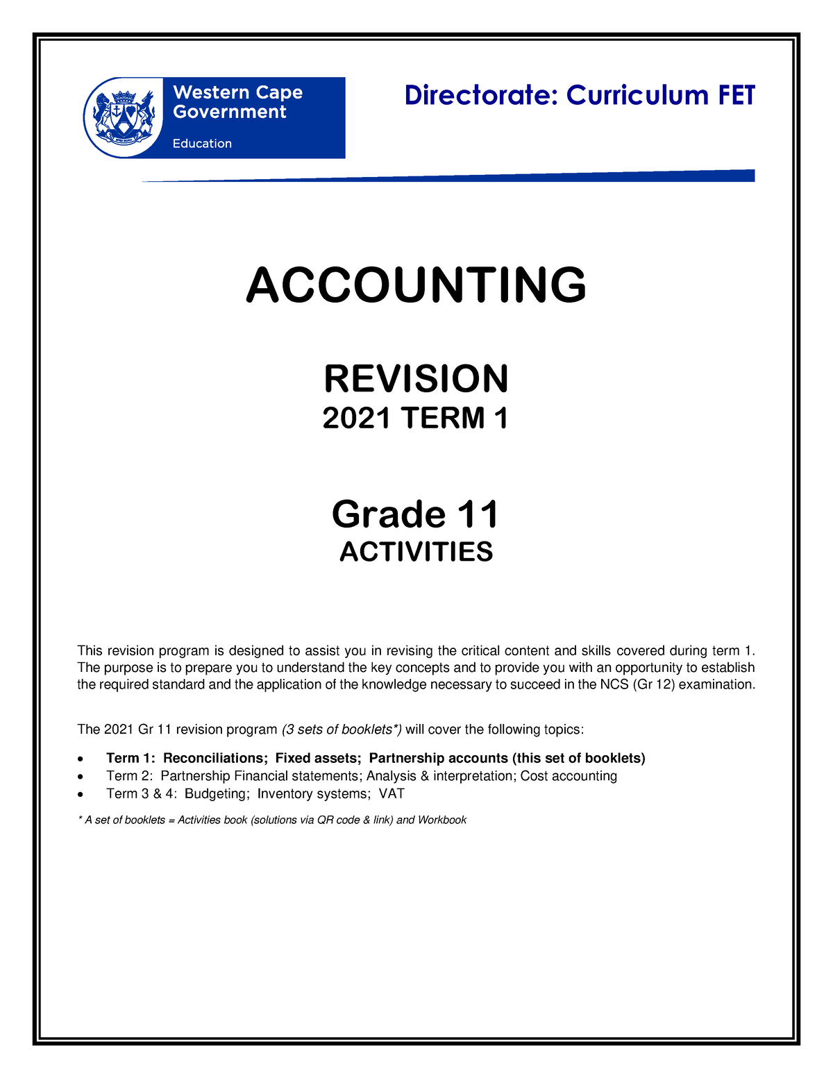 grade 11 case study accounting 2022