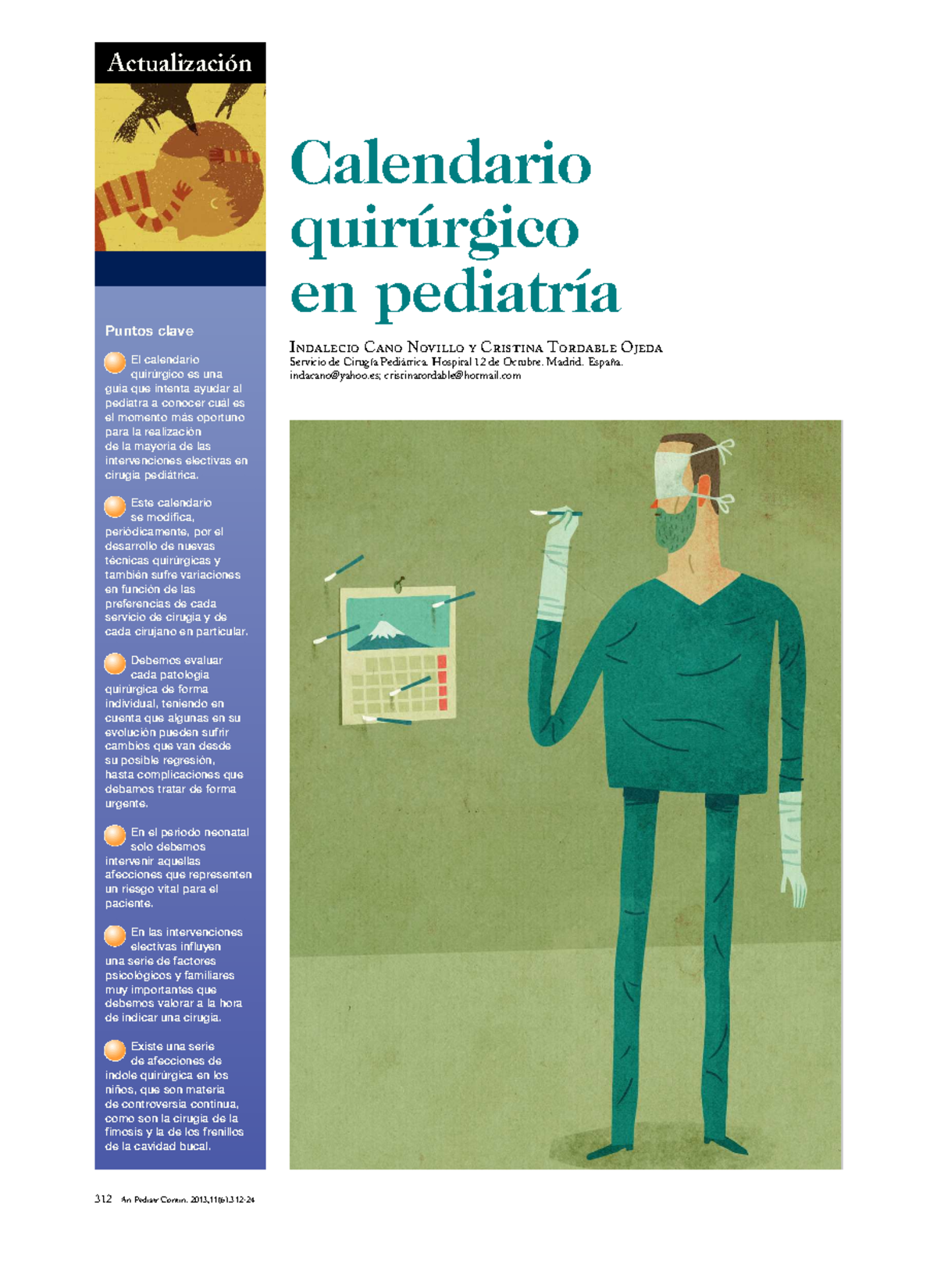 S1696281813701537 - Trbajo de inveatigacion - Puntos clave La ...