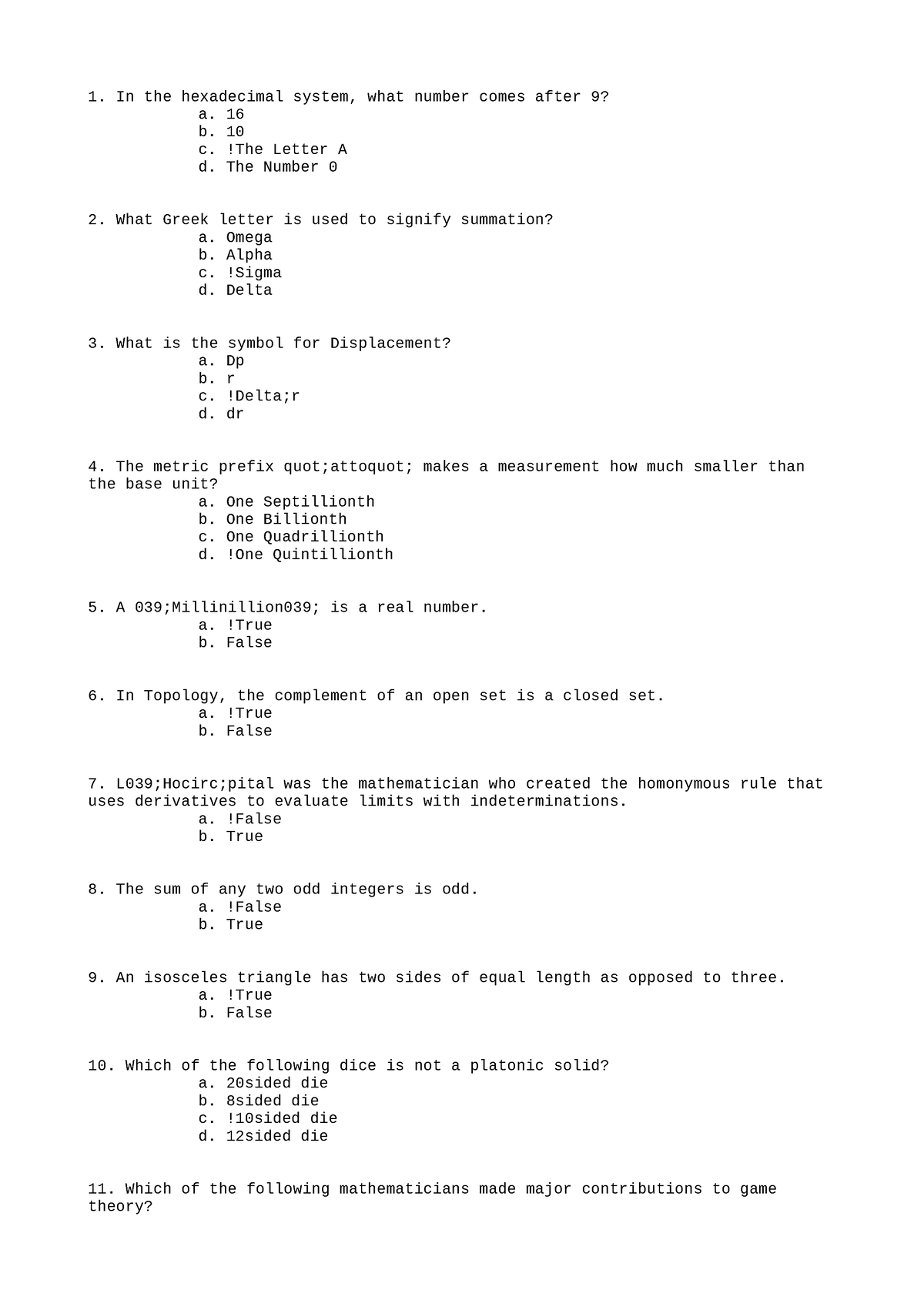 LAW192 Lecture 6 - practice - In the hexadecimal system, what number ...