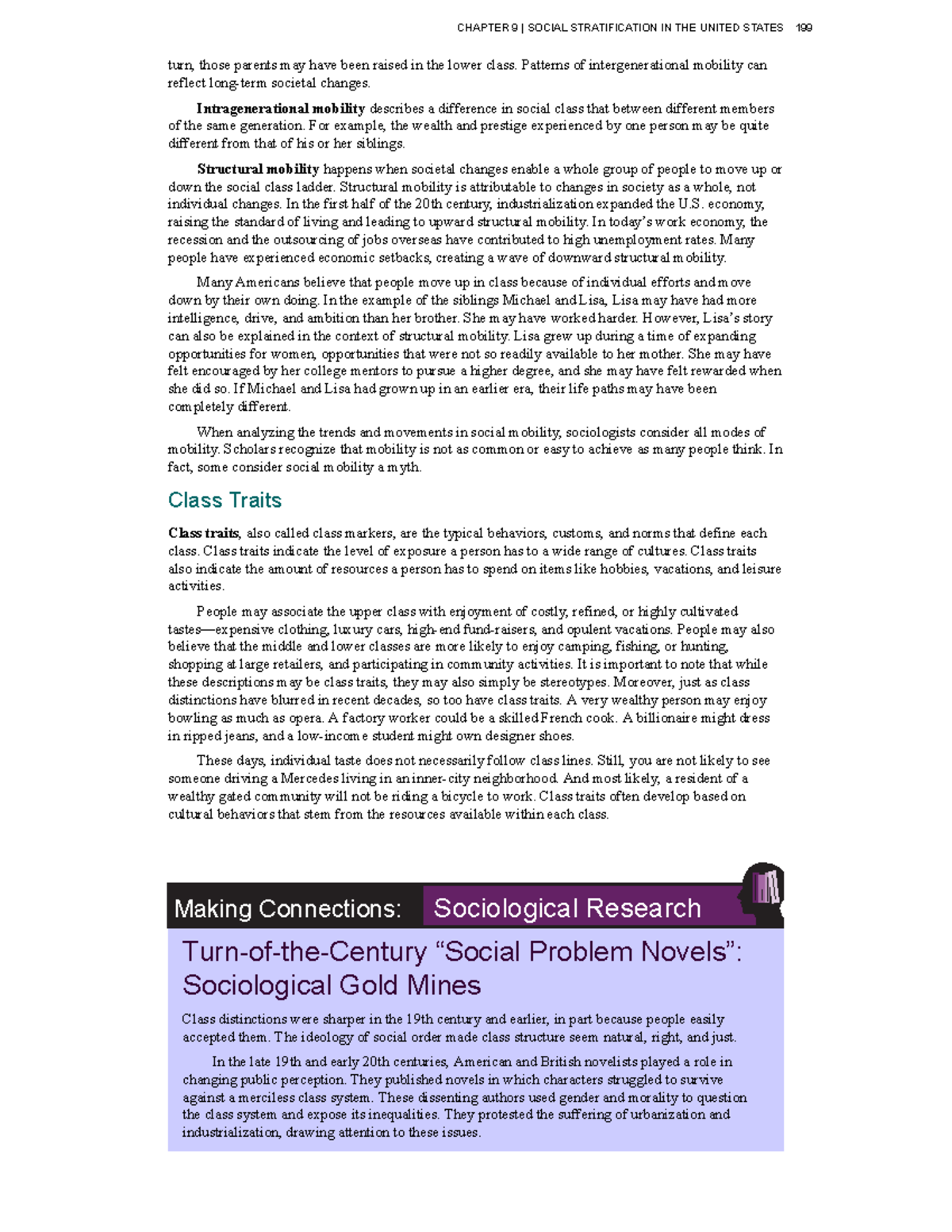 Sociology textbook 41 Lecture Notes Making Connections Sociological Research turn, those
