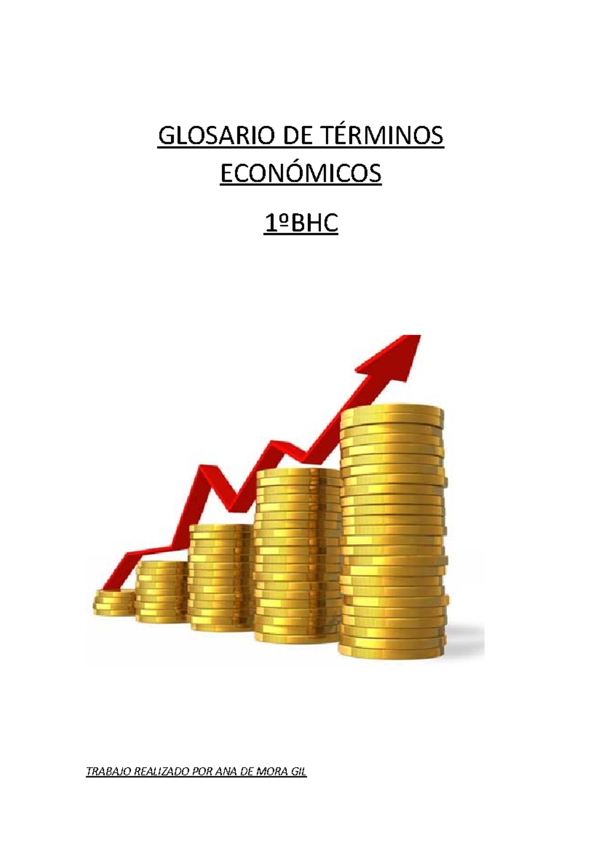 Glosario De Términos Economía De La Empresa I - GLOSARIO DE TÉRMINOS ...