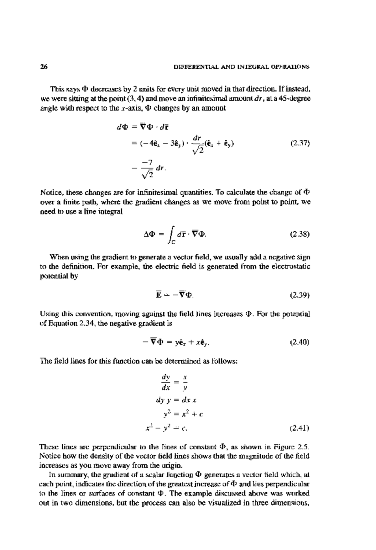 Mathematical Physics-5 - 26 DIFFERENTIAL AND INTEGRAL OPERATIONS zyx ...