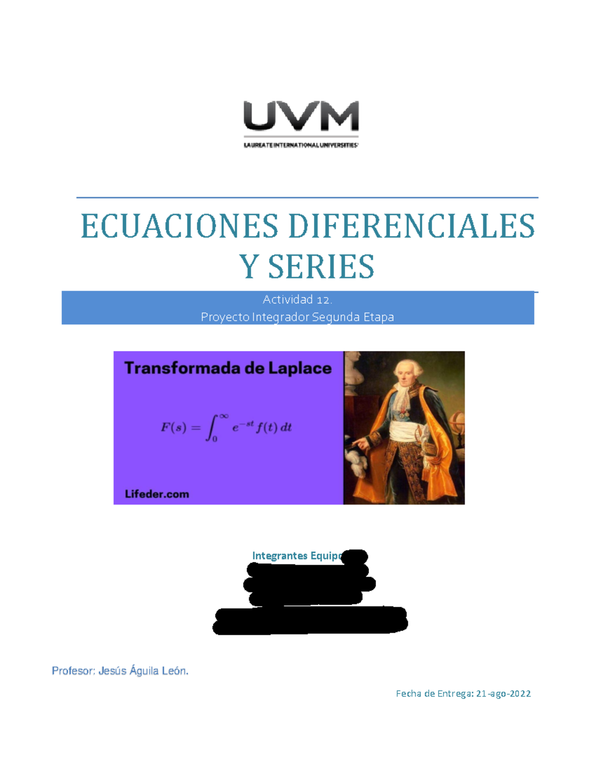 A#12 E10 - Actividad 12 - ECUACIONES DIFERENCIALES Y SERIES [SubtÌtulo ...