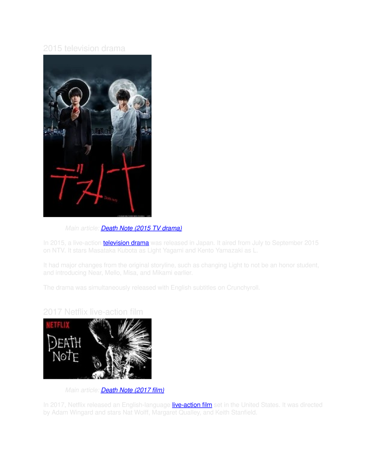 death note full movie eng sub 2015