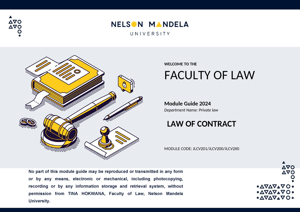 2024 Semester 1 Module Guide WELCOME TO THE FACULTY OF LAW Module   Thumb 1200 849 