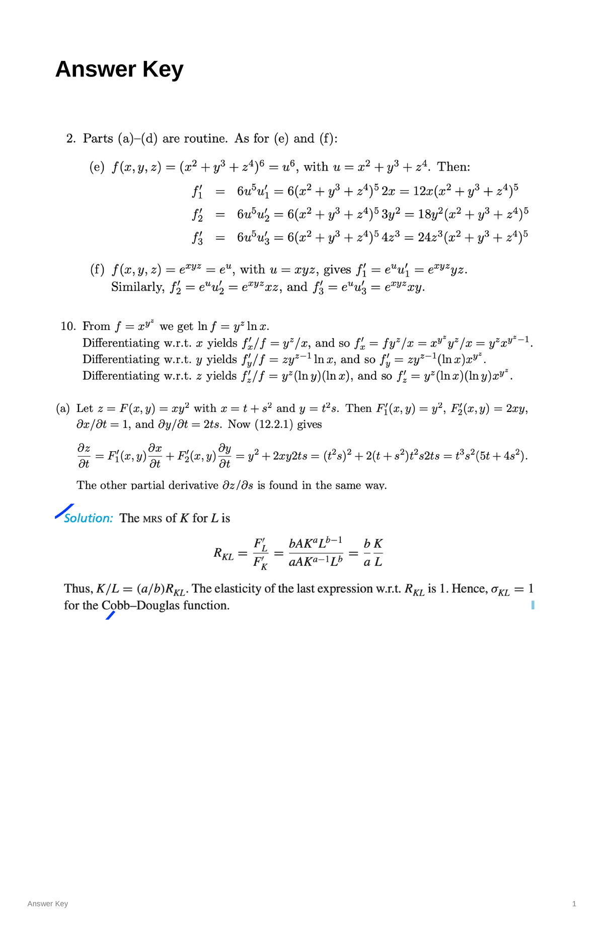 answer-key-mathematical-methods-studocu