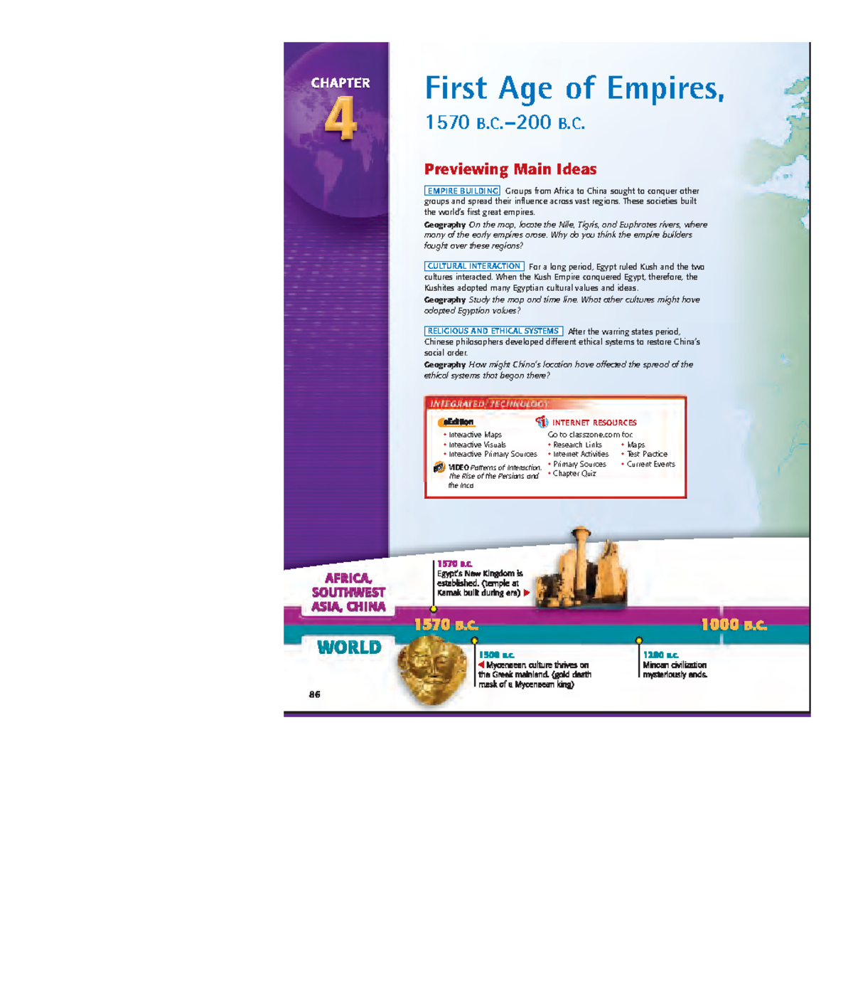 First AGE OF Empires Lesson - First Age Of Empires, 1570 B.–200 B ...