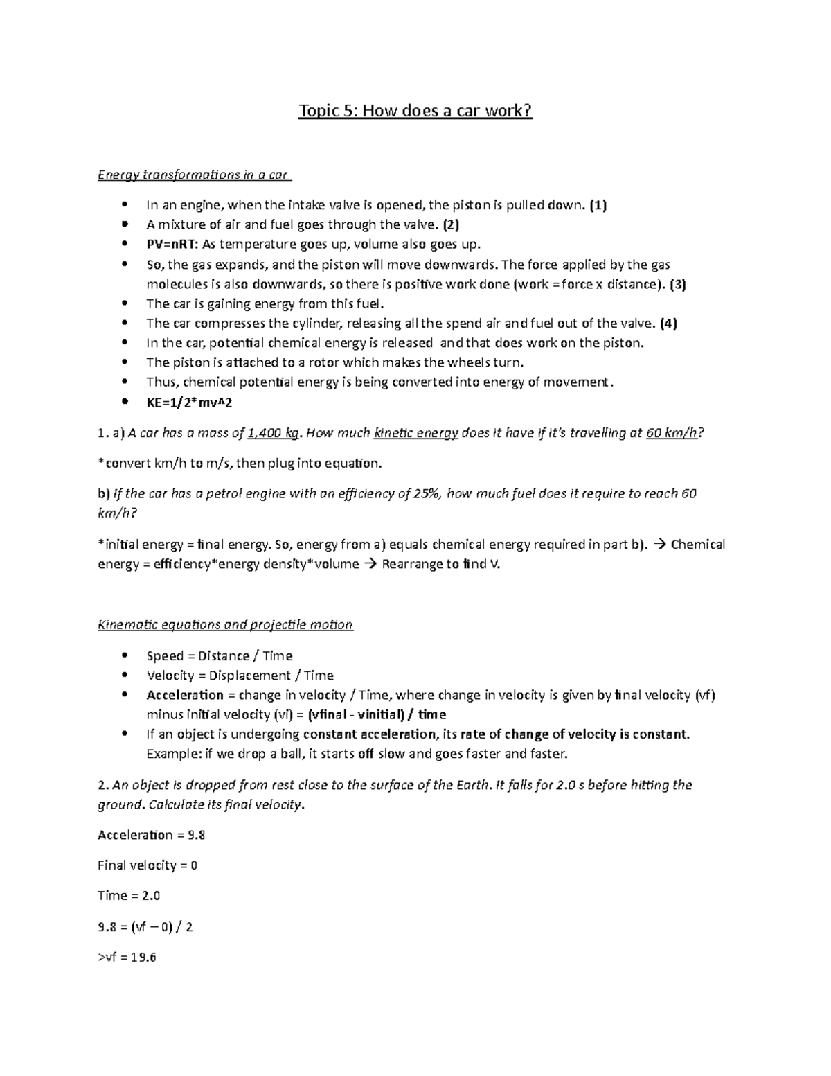 phys-week-5-summary-of-topic-5-topic-5-how-does-a-car-work-energy