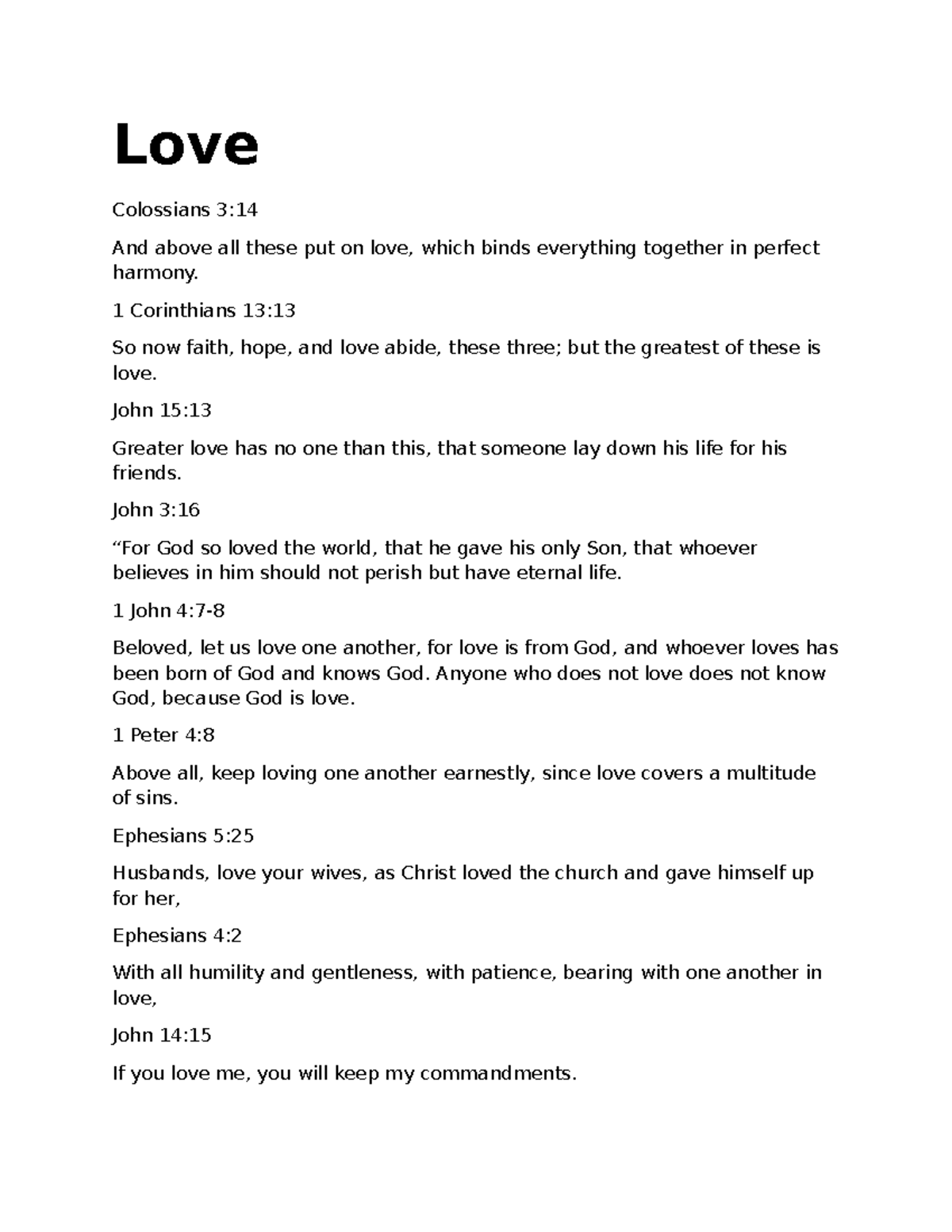 Bible- Verses - Hello - Love Colossians 3: And above all these put on ...