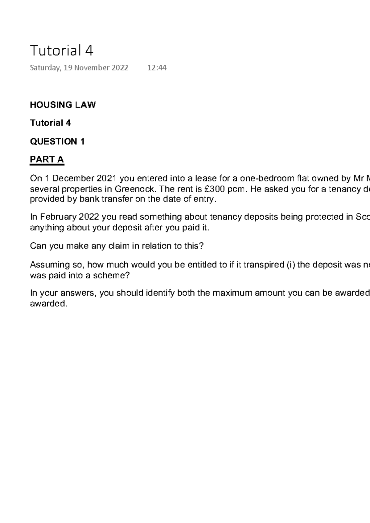 tutorial-4-housing-law-n-a-housing-law-tutorial-4-question-1-part-a