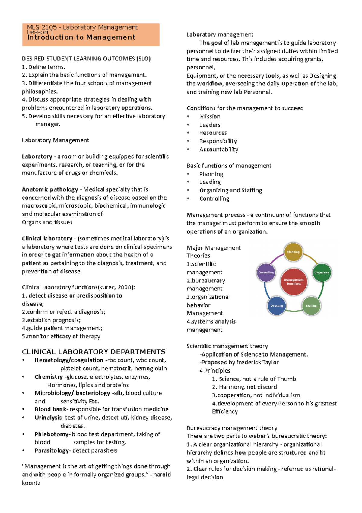 lab-management-module-1-desired-student-learning-outcomes-slo-deine