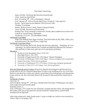 Chapter 2 Measuring Crime Criminology Notes - o Forcible Rape: Carnal ...
