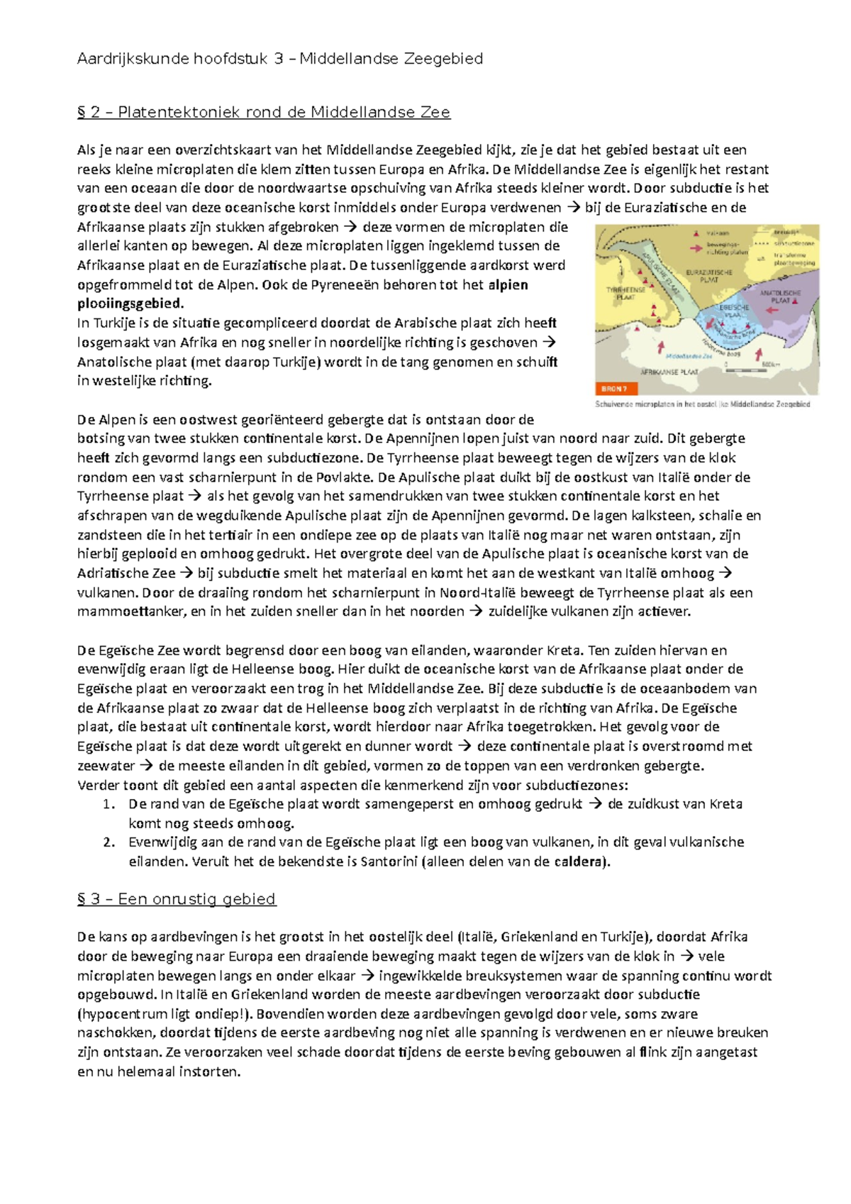 Aardrijkskunde Hoofdstuk 3 - Middellandse Zeegebied - Aardrijkskunde ...