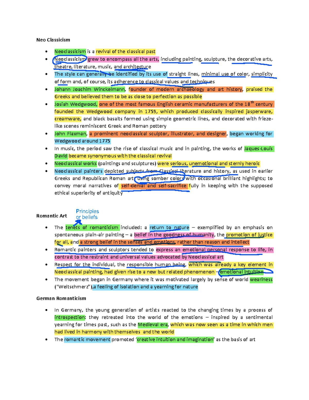 Neo Classicism to Expressionism - Neo Classicism Neoclassicism is a ...