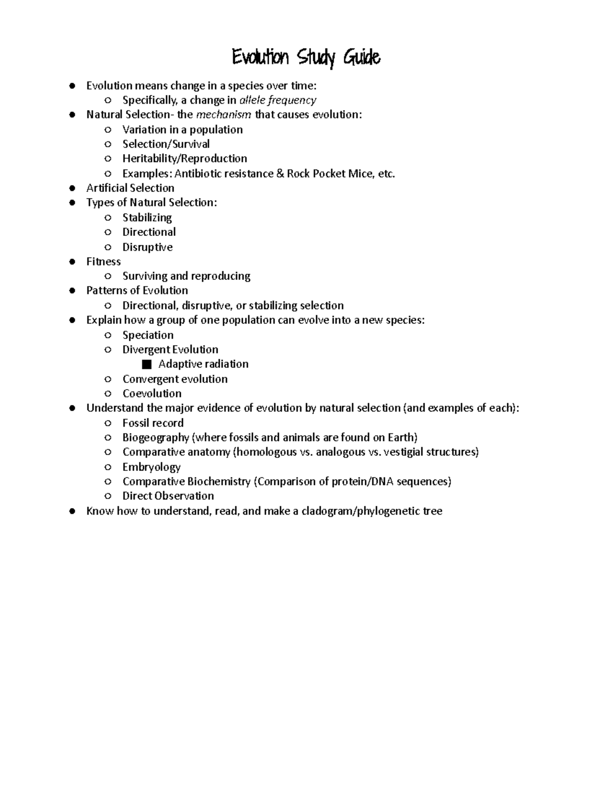 evolution-study-guide-artificial-selection-types-of-natural-selection