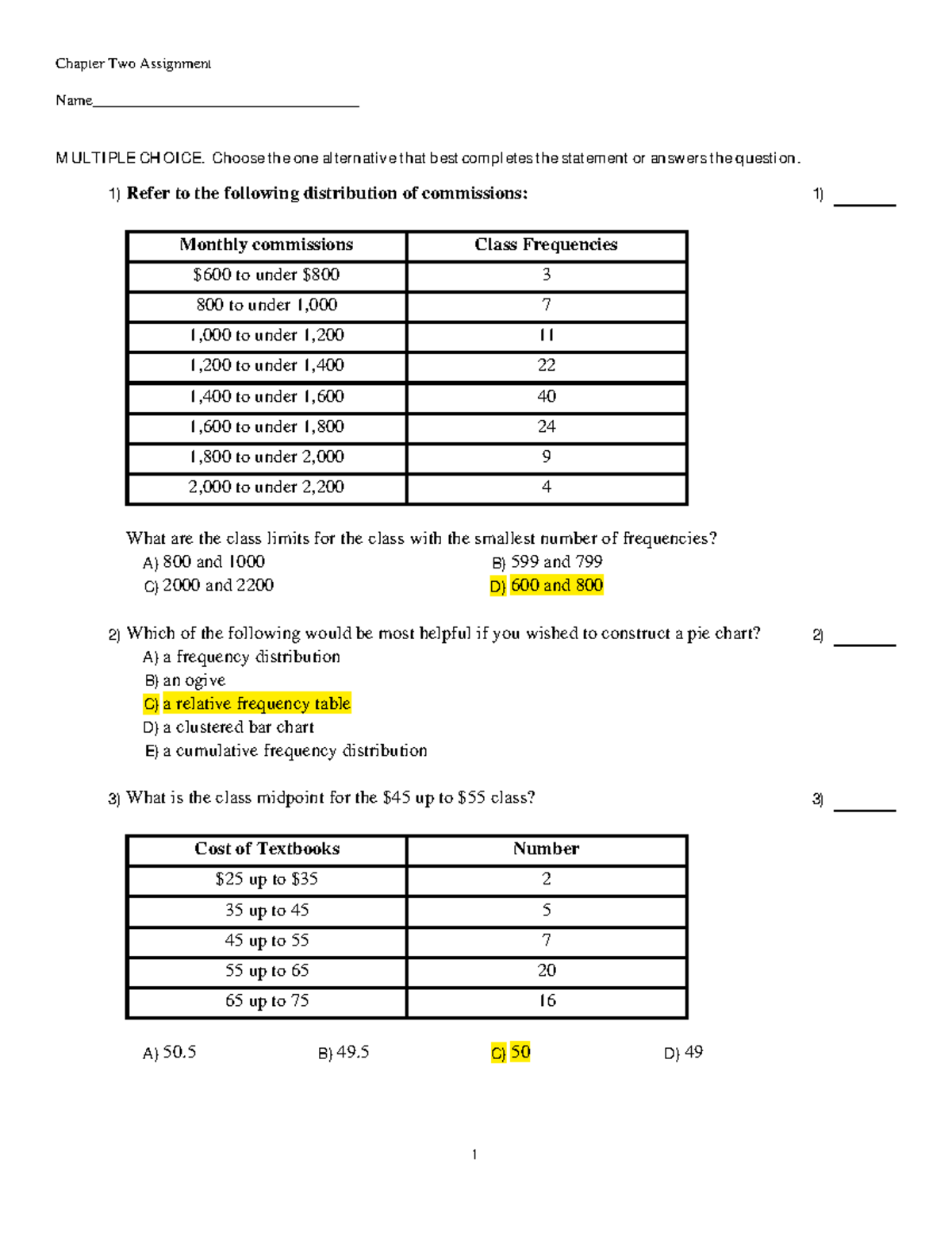 statistics assignment 9.20