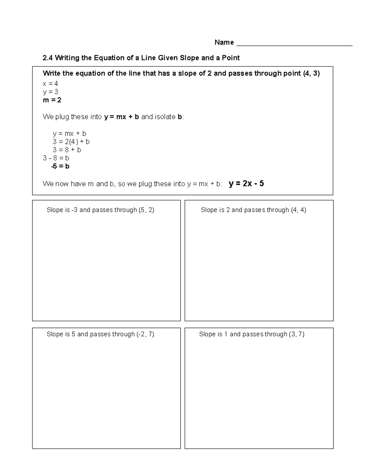 2-4-writing-an-equation-given-slope-and-a-point-ws-name-2-writing