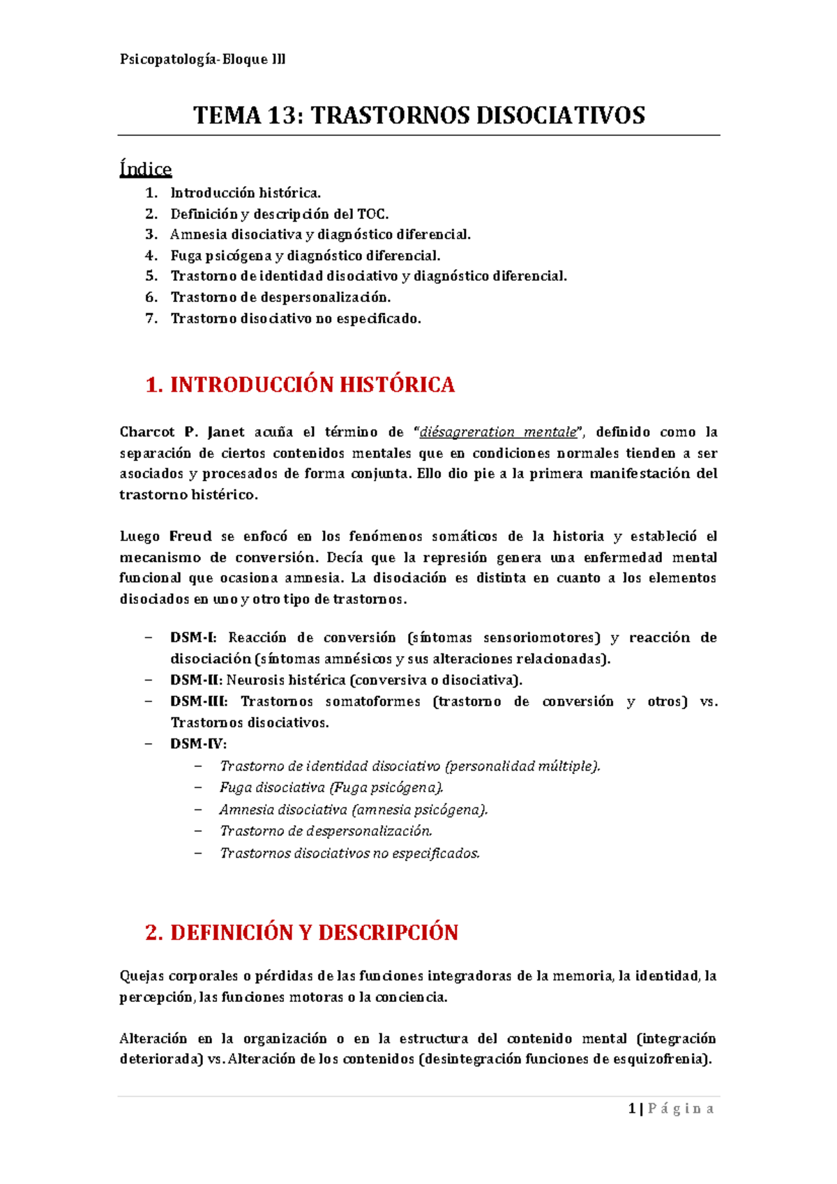 Trastorno conversivo de la personalidad