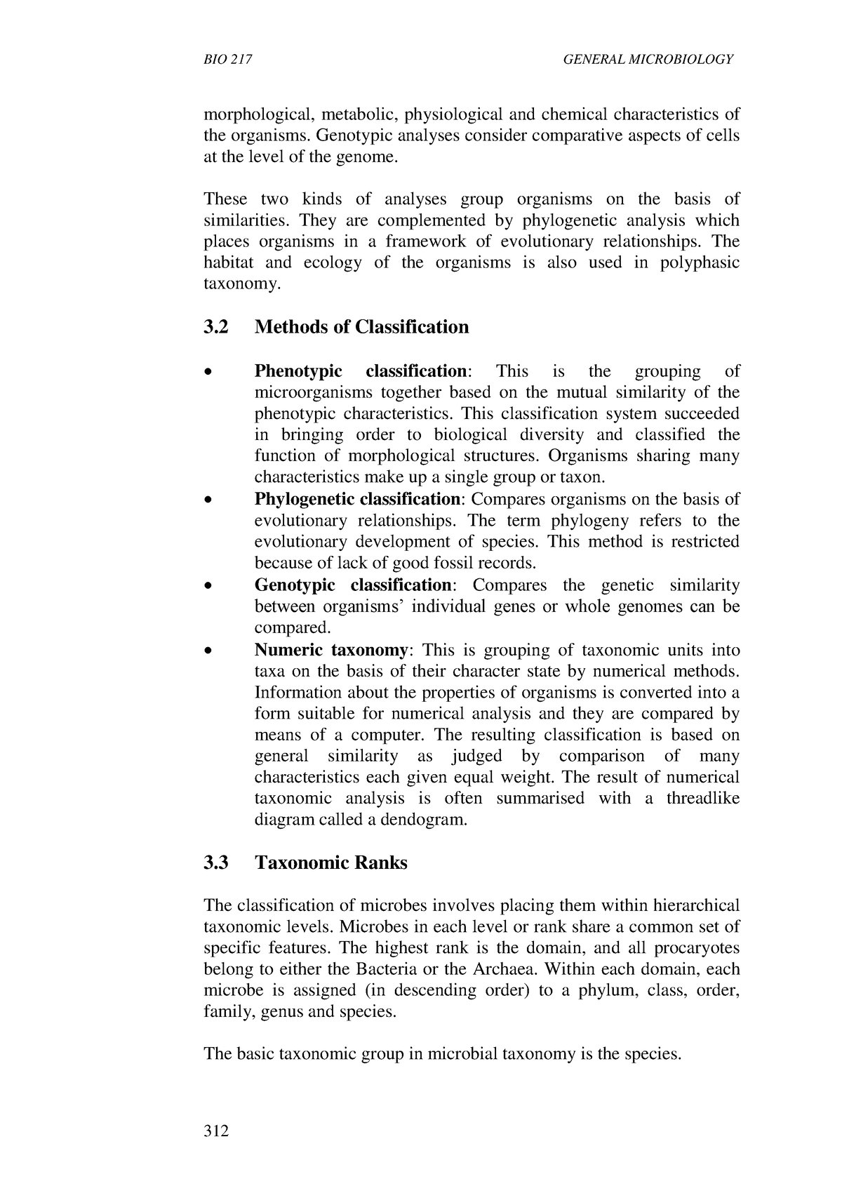 General Microbiology-22 - BIO 217 GENERAL MICROBIOLOGY Morphological ...