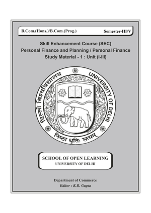 Chapter 1 Principles OF Microeconomics - Bcom Hons. - Studocu