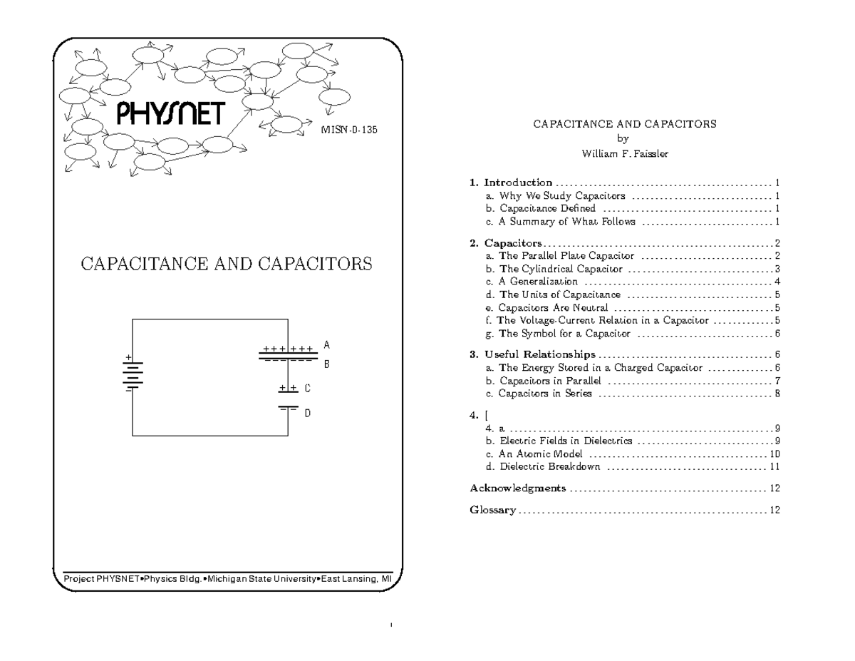M135 - Project - Project PHYSNET Physics Bldg. Michigan State ...