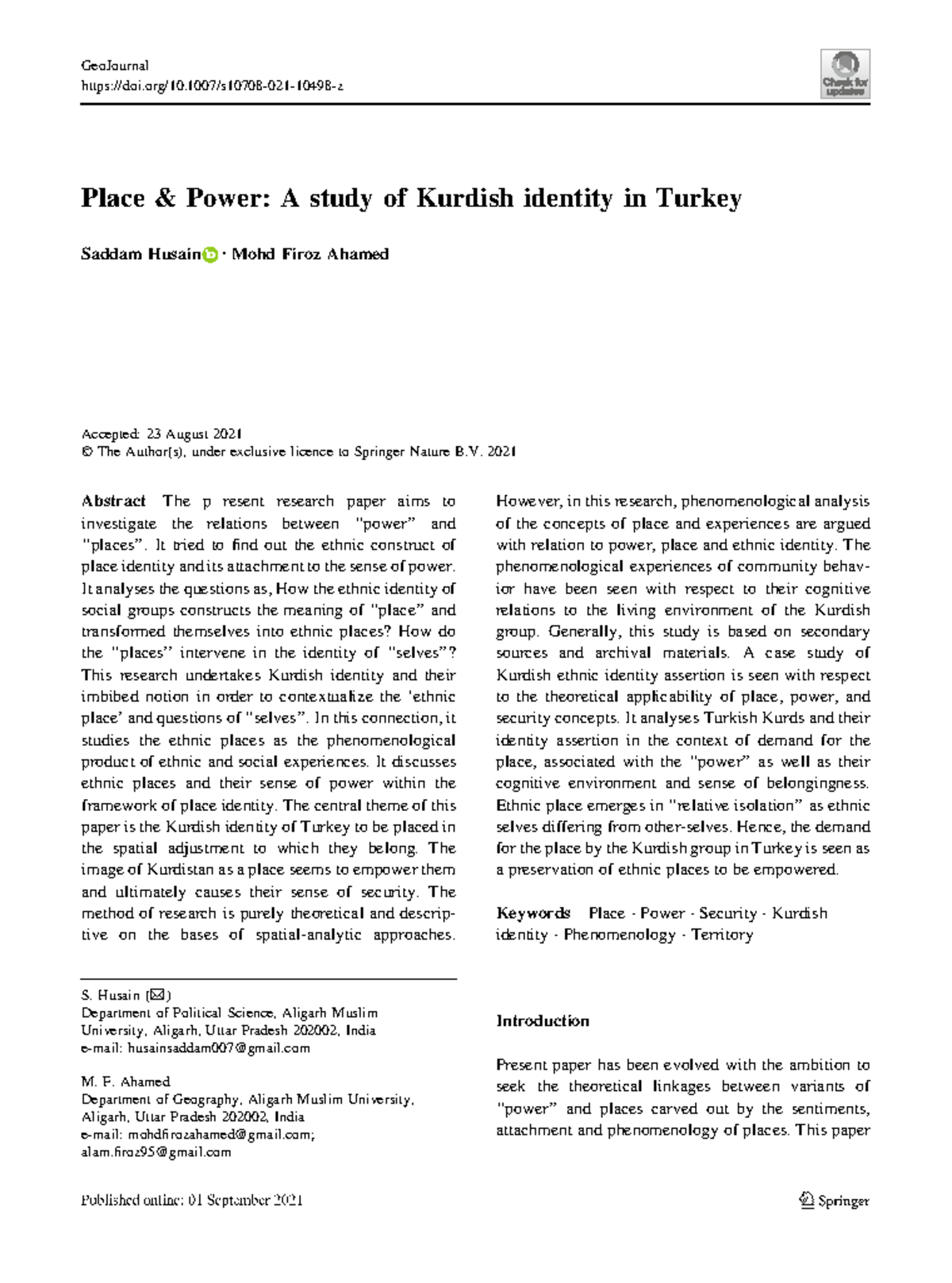 a-study-of-kurdish-identity-in-turkey-place-power-a-study-of