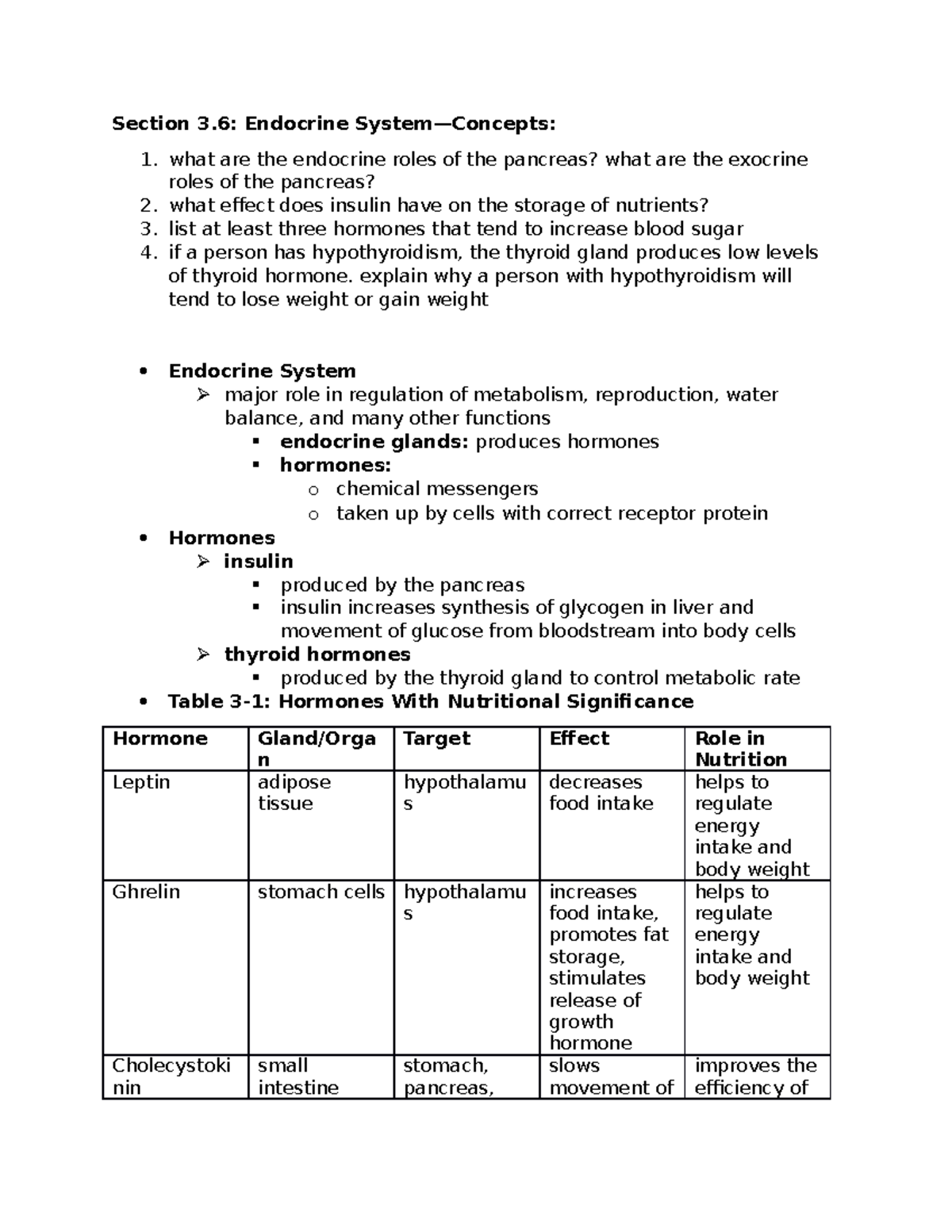 NTS Ch 3 Section 6 - Lecture notes from Intro to Nutrition and Foods ...