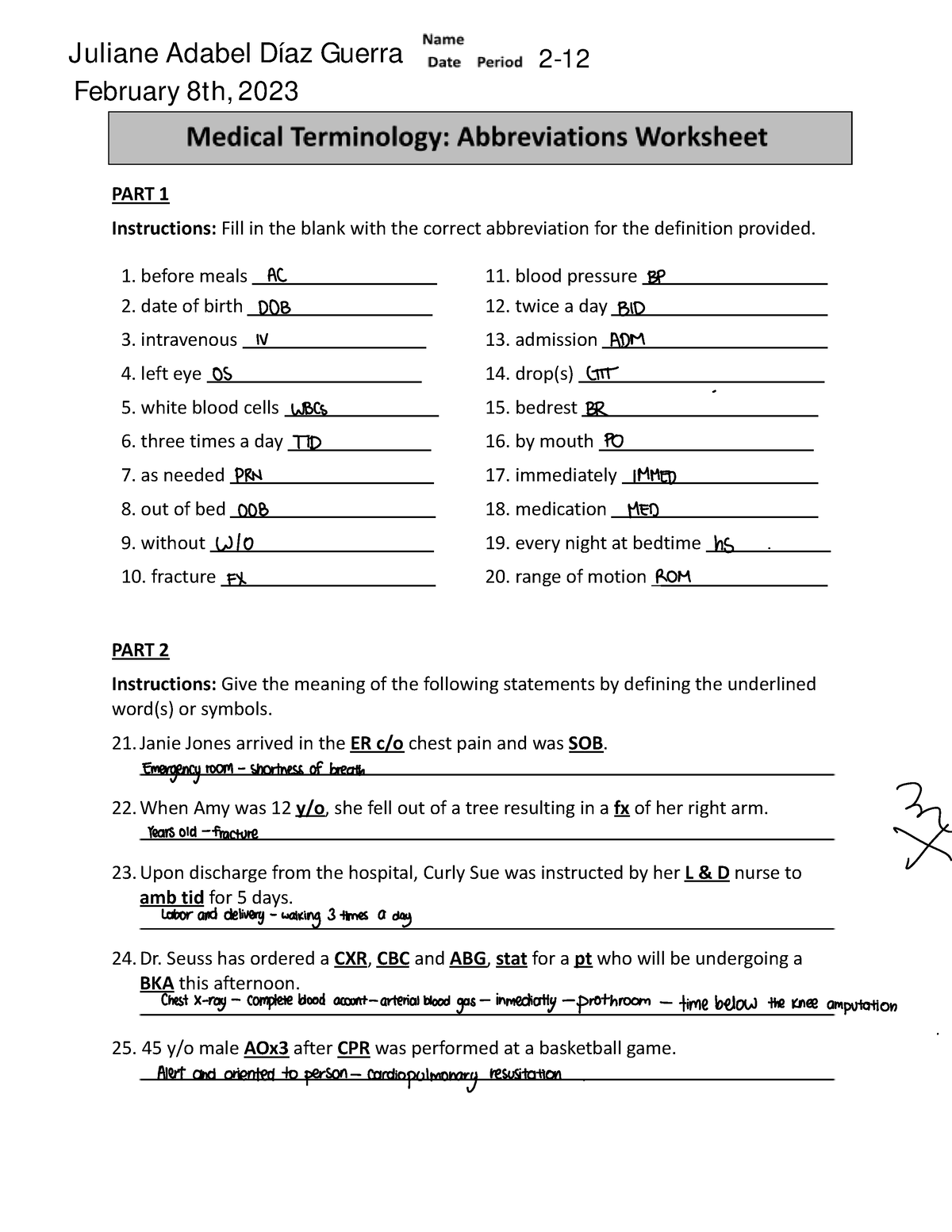 medical-abbreviations-worksheet-part-1-instructions-fill-in-the