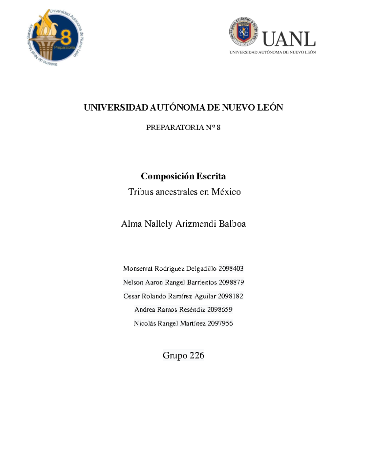 Equipo 7 Evidencia CE - hola - 5 UNIVERSIDAD AUTÓNOMA DE NUEVO LEÓN ...