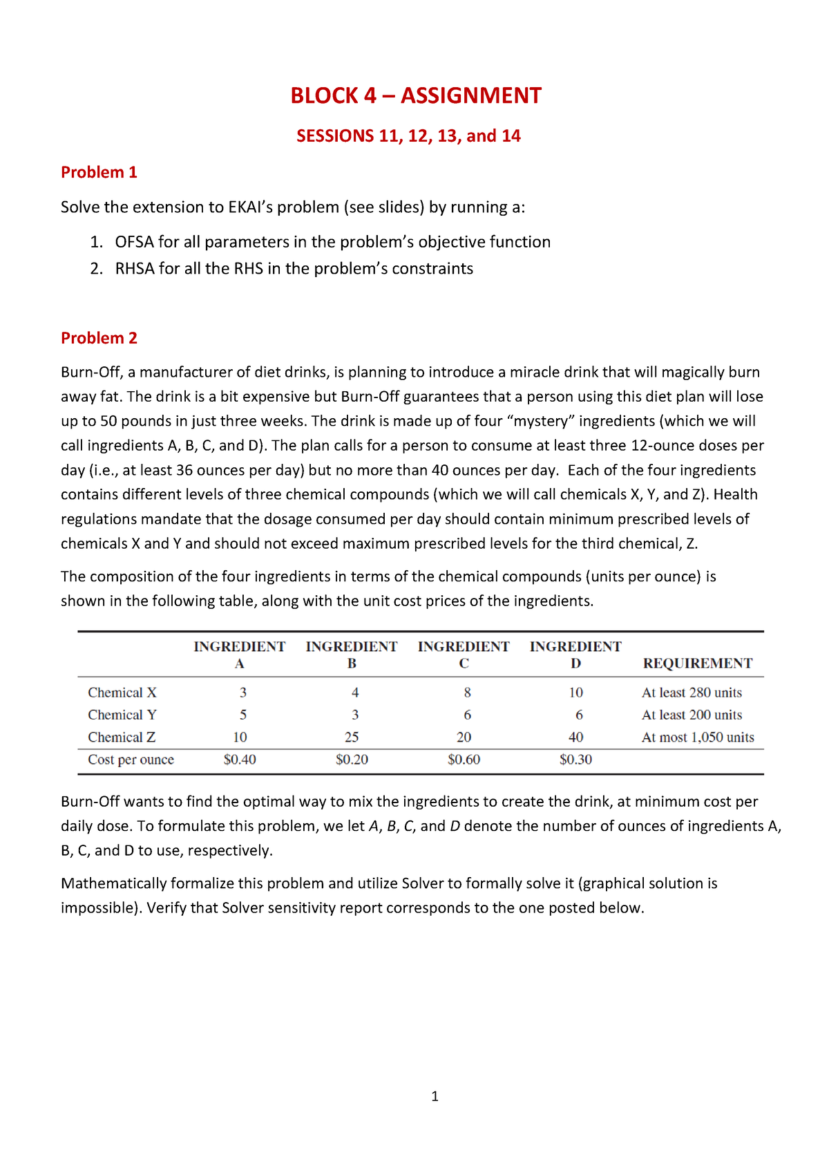 assignment d 7 slide block