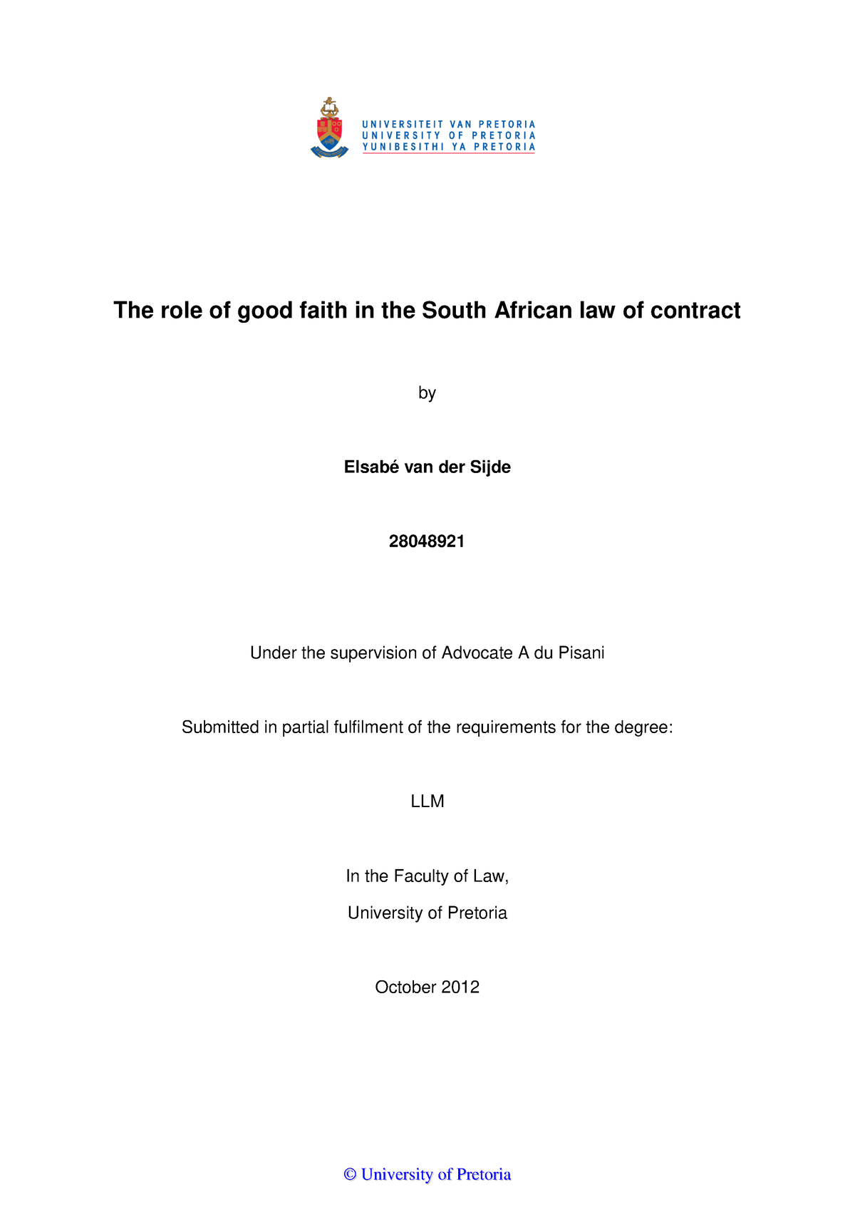 the-role-of-good-faith-in-sa-law-of-contract-the-role-of-good-faith