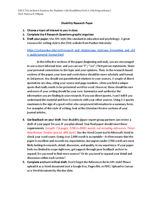 Lesson Plan with IEP accommodations - FSU LESSON PLAN TEMPLATE OVERVIEW ...