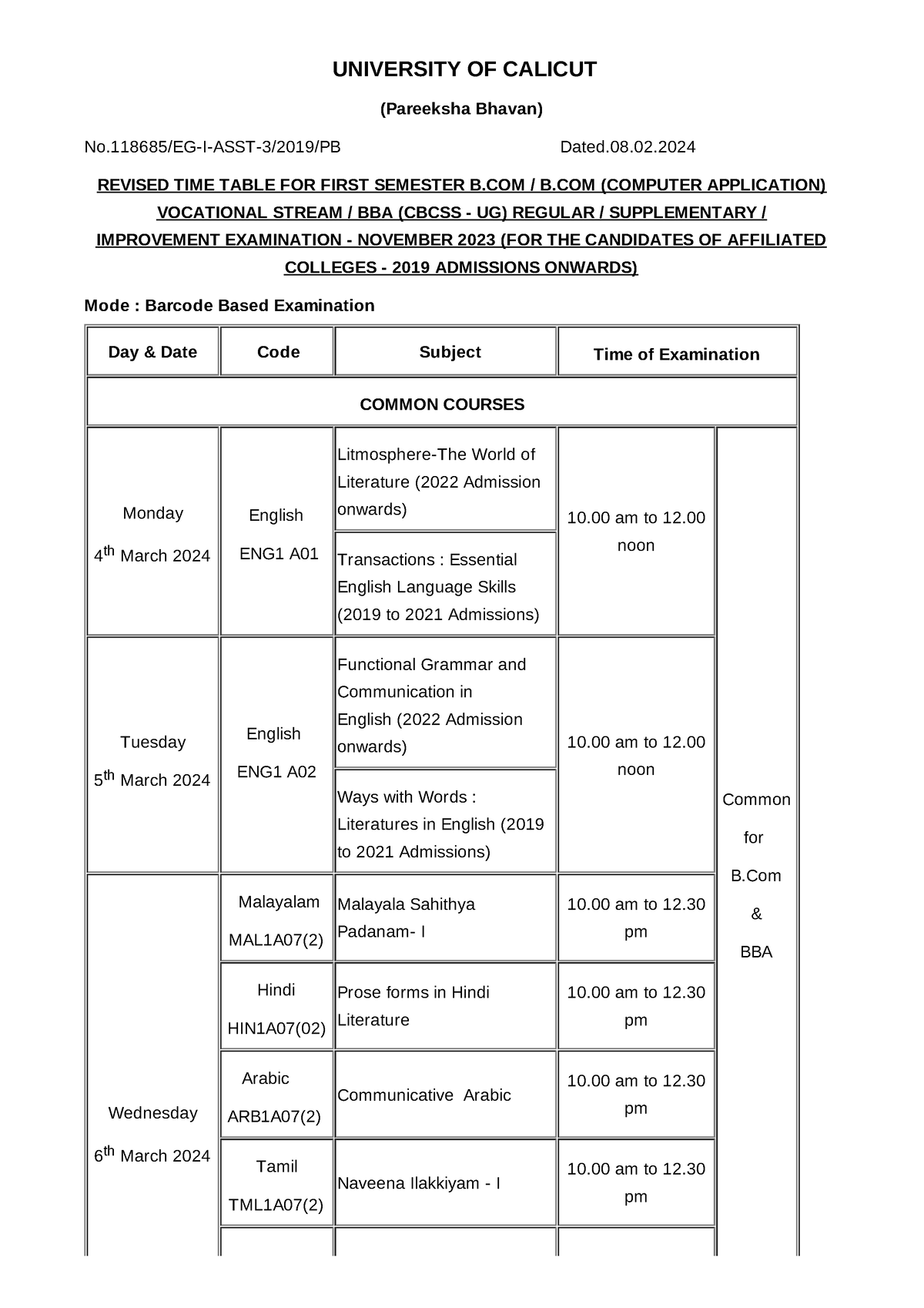 2024-02-08 17 10 08 time8879 - UNIVERSITY OF CALICUT (Pareeksha Bhavan ...