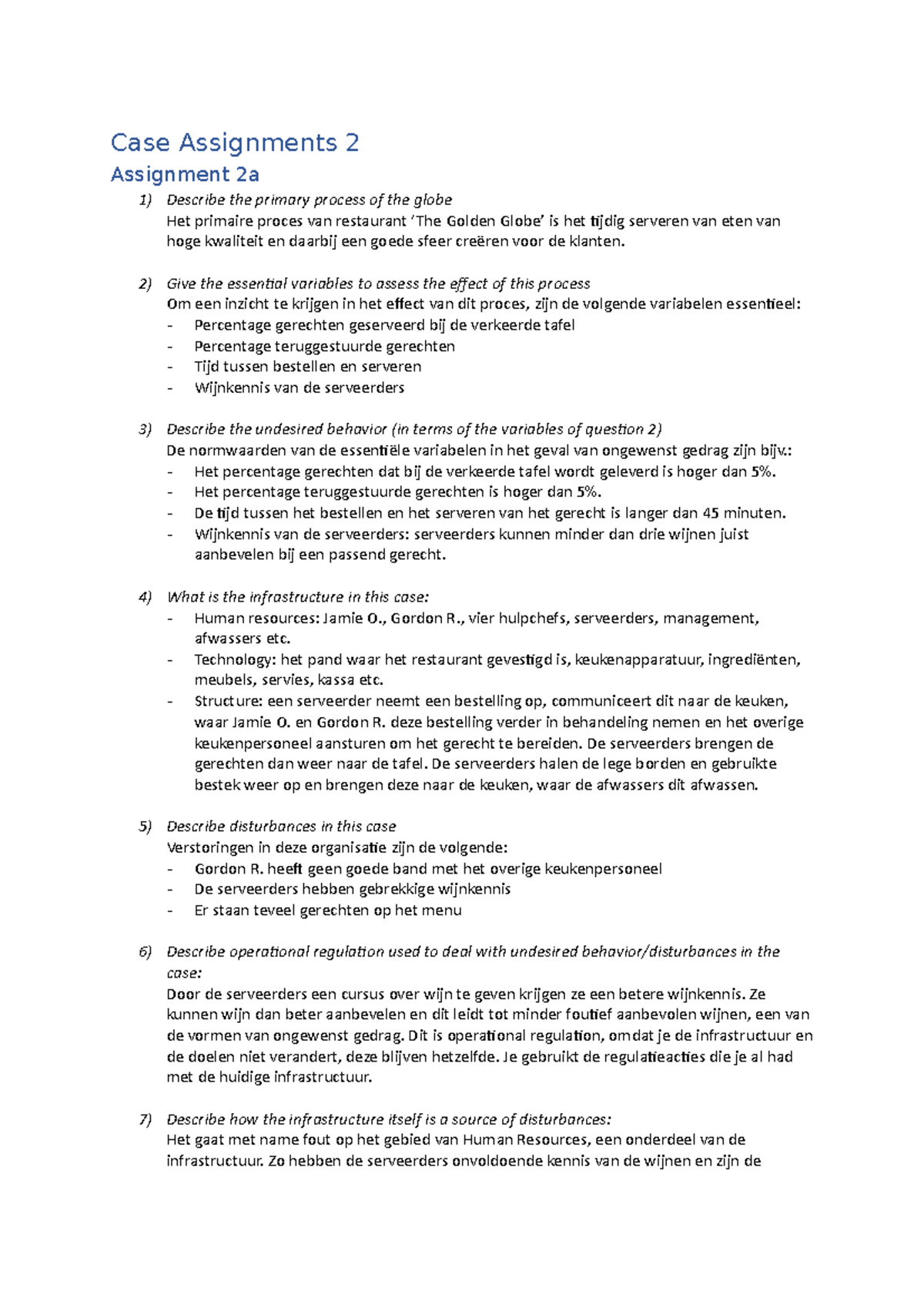 systems theory case study example