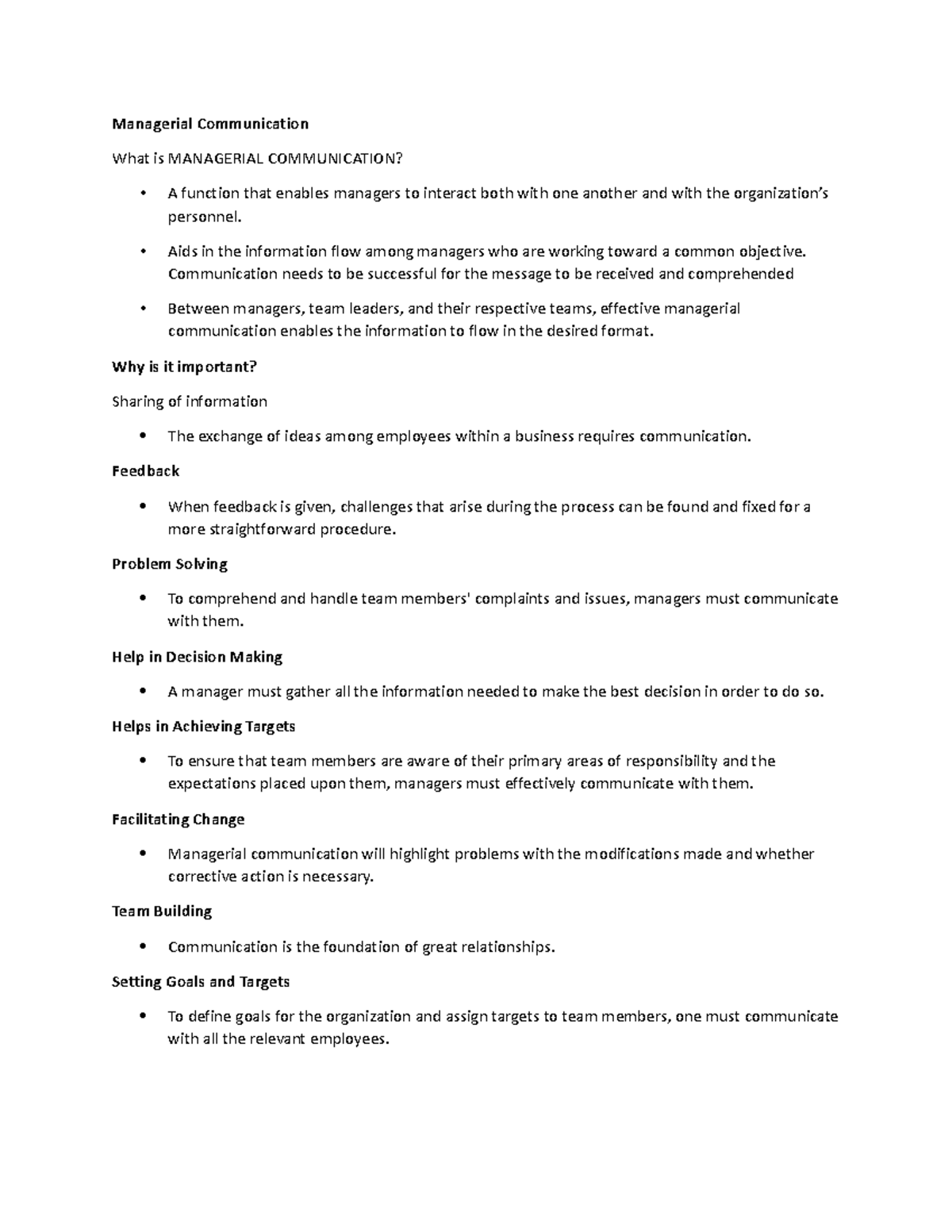 Al Kemerot - This Is Communication Planning - Managerial Communication 