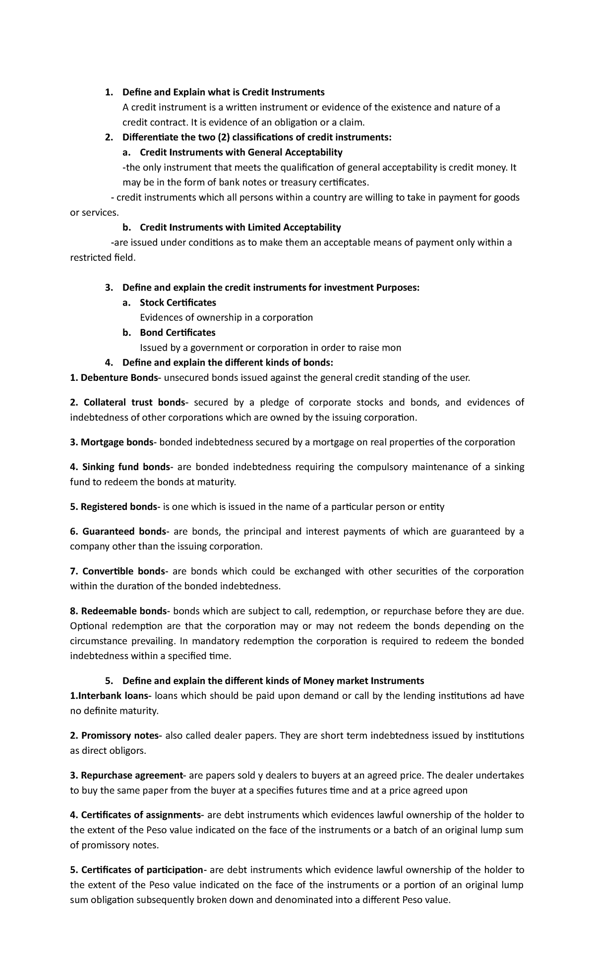 credit-instruments-and-its-negotiation-define-and-explain-what-is