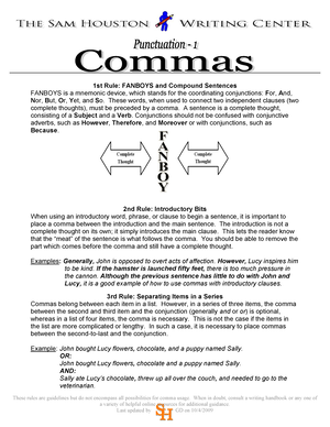 Comma Usage with Fanboys — The Complete Guide